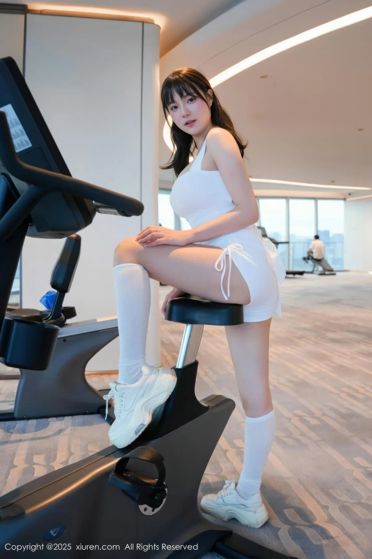 XiuRen 秀人 No.10808 软情 健身房场景拍摄 - 5