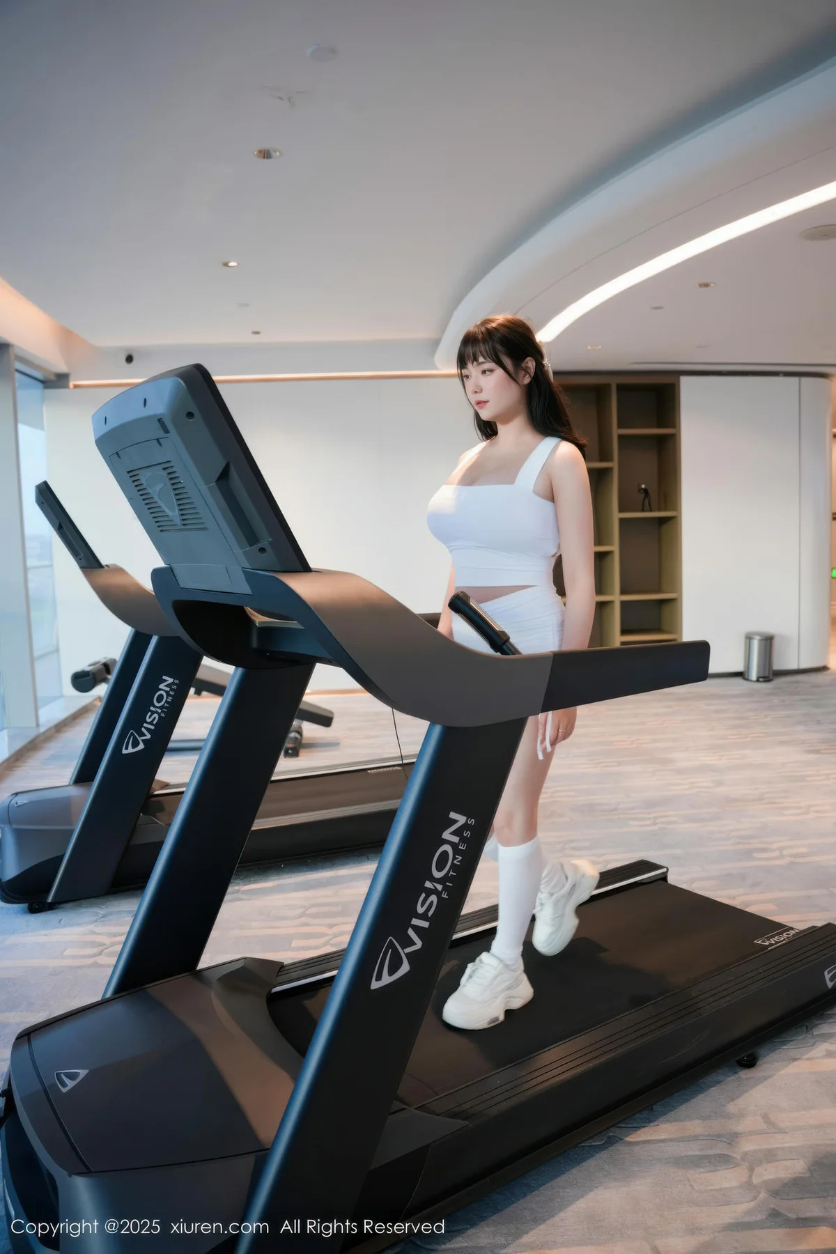 XiuRen 秀人 No.10808 软情 健身房场景拍摄 - 4