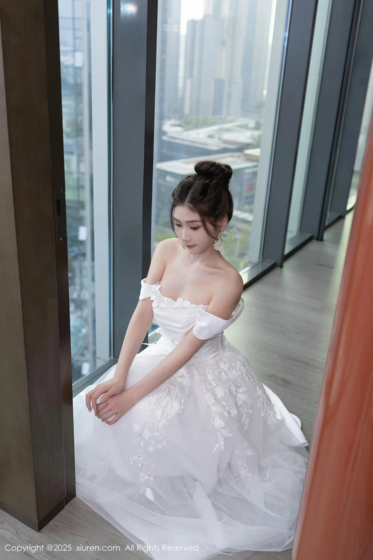 XiuRen 秀人 No.10814 刘婷婷 白色婚纱主题 - 10