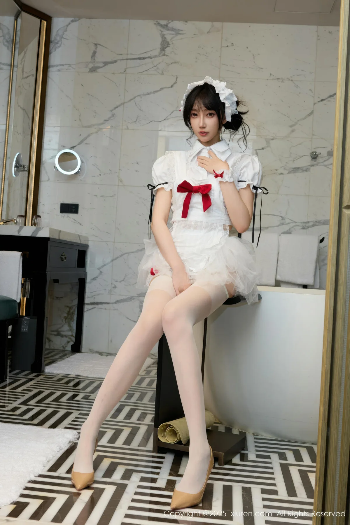 XiuRen 秀人 No.10827 玥儿玥er 萝莉女仆装扮 - 4