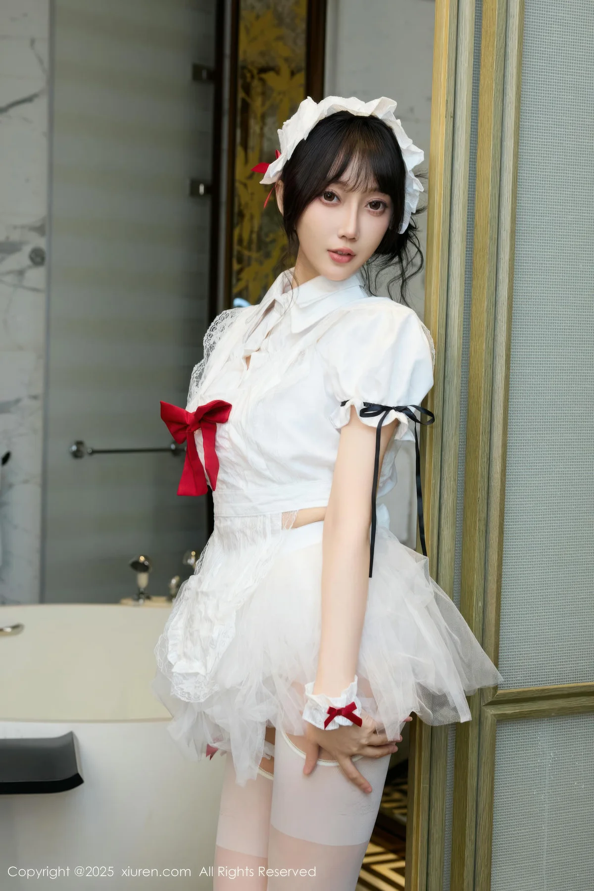 XiuRen 秀人 No.10827 玥儿玥er 萝莉女仆装扮 - 7