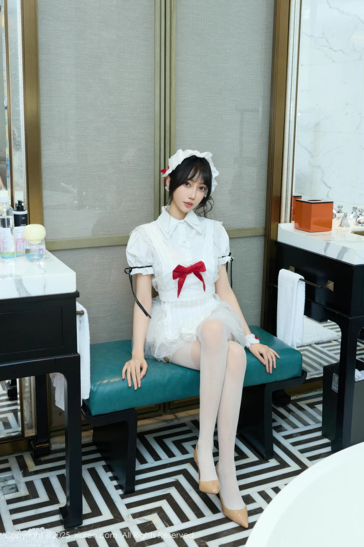 XiuRen 秀人 No.10827 玥儿玥er 萝莉女仆装扮 - 8