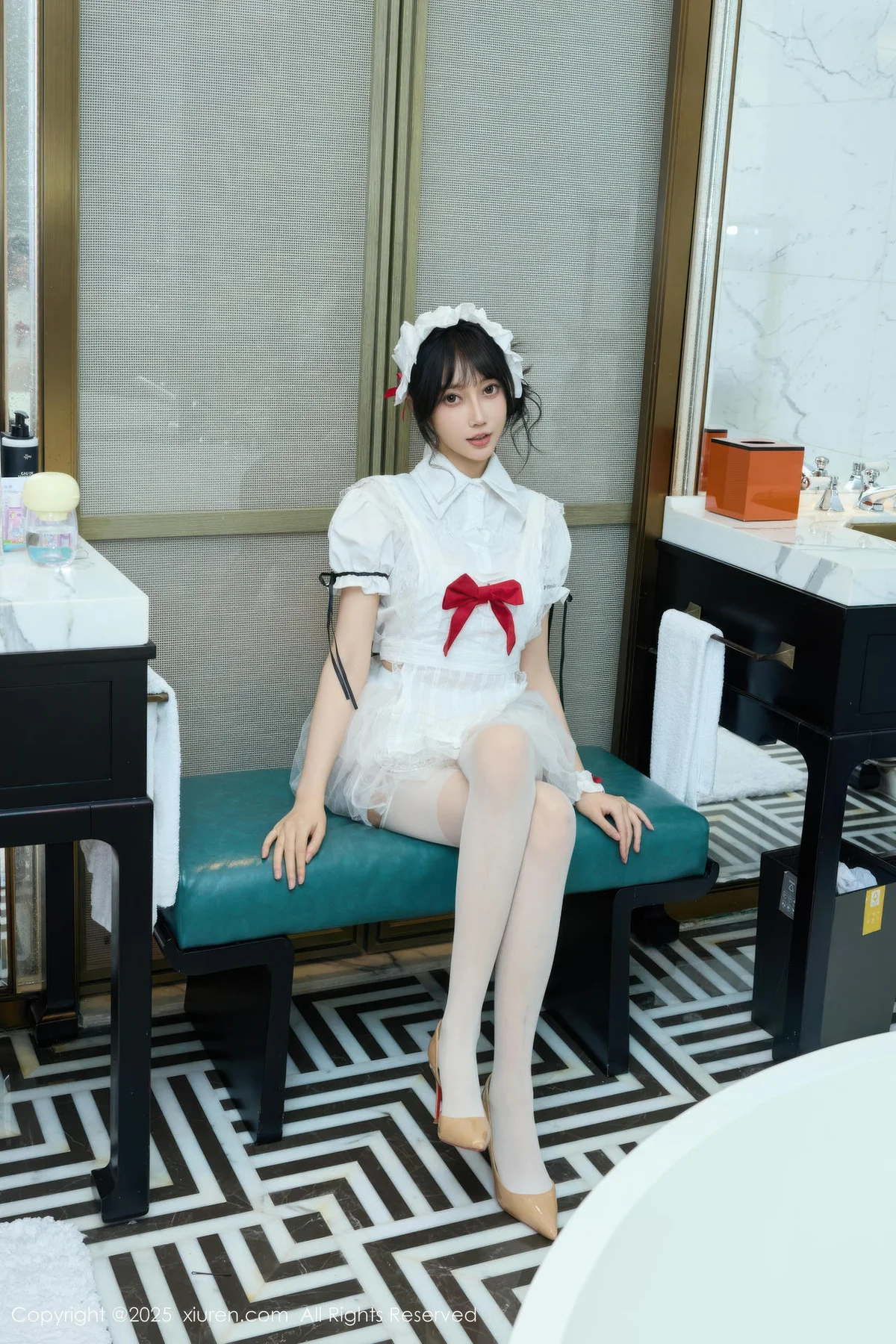 XiuRen 秀人 No.10827 玥儿玥er 萝莉女仆装扮 - 9