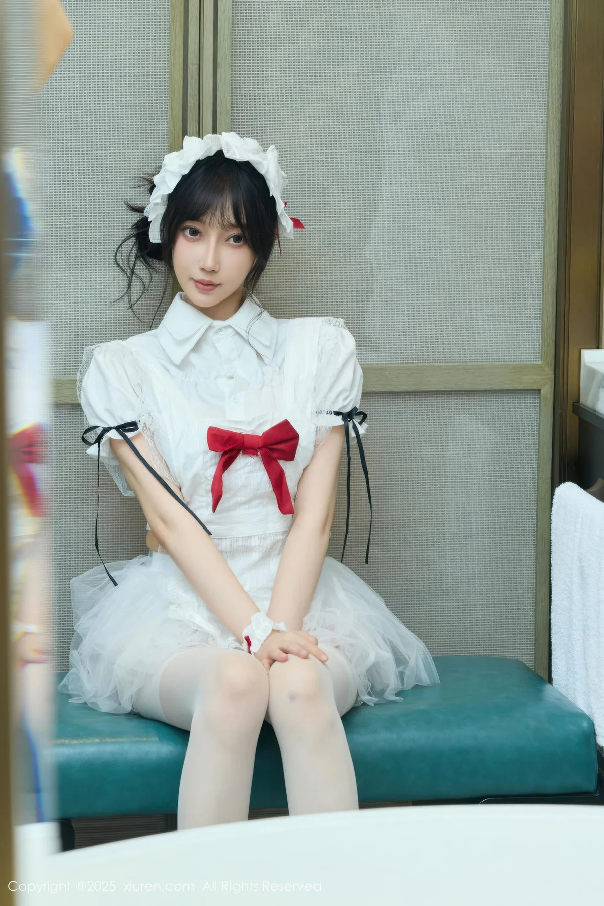 XiuRen 秀人 No.10827 玥儿玥er 萝莉女仆装扮 - 1