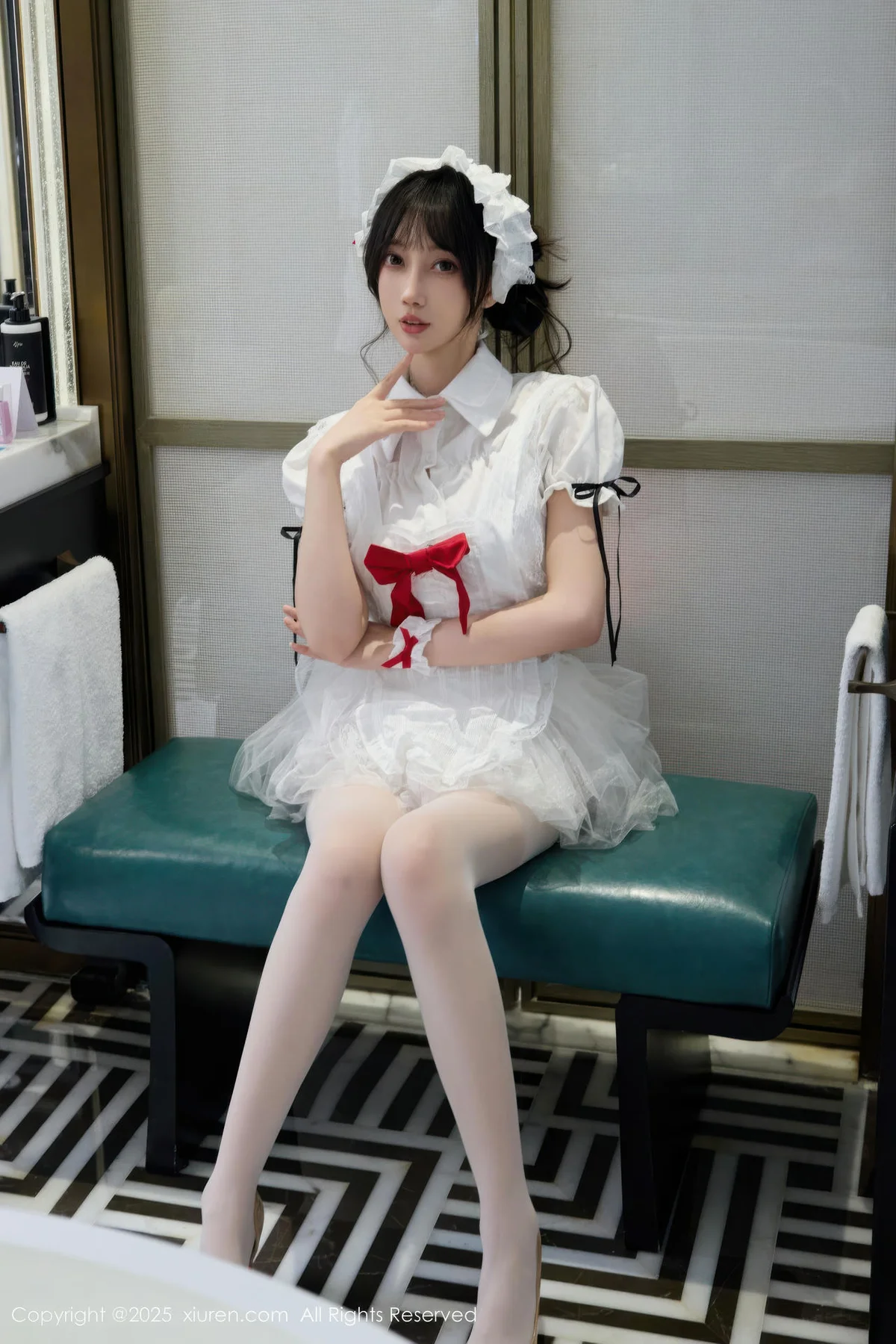 XiuRen 秀人 No.10827 玥儿玥er 萝莉女仆装扮 - 2