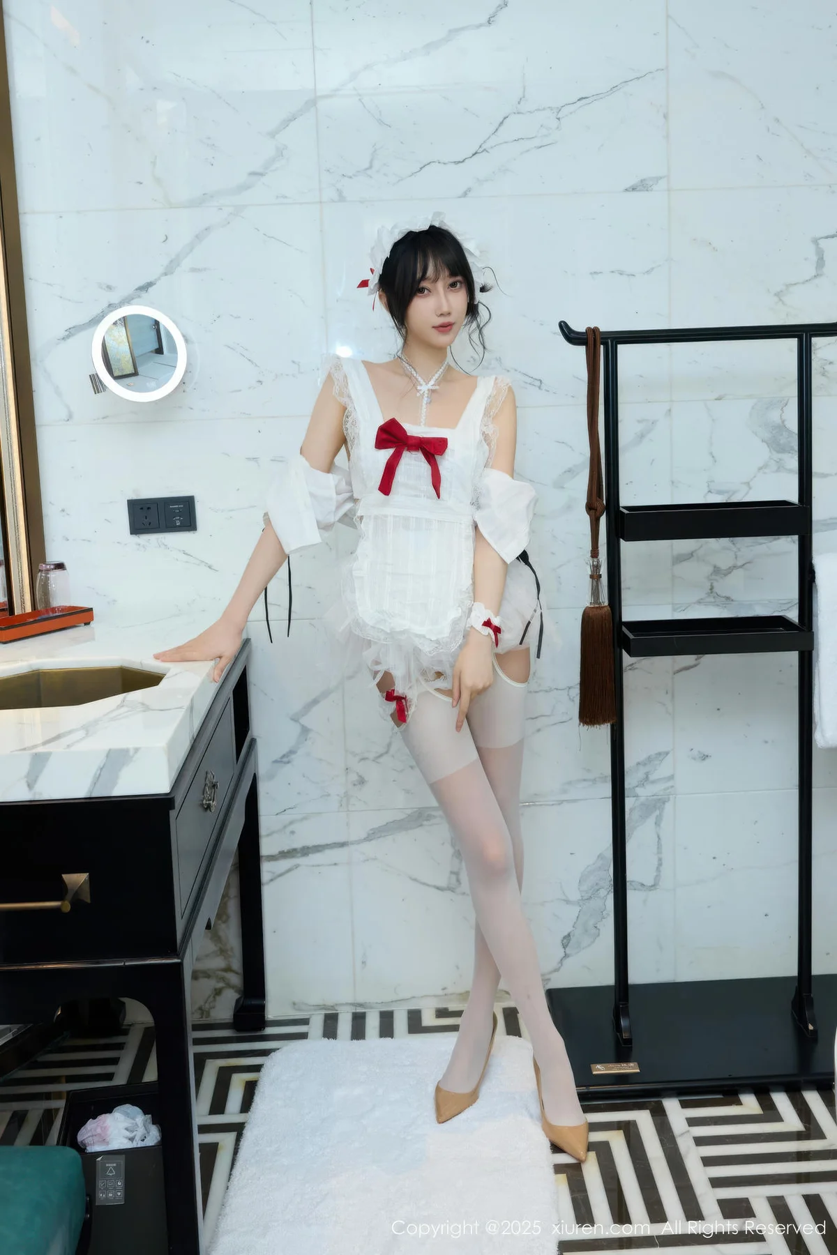 XiuRen 秀人 No.10827 玥儿玥er 萝莉女仆装扮 - 3