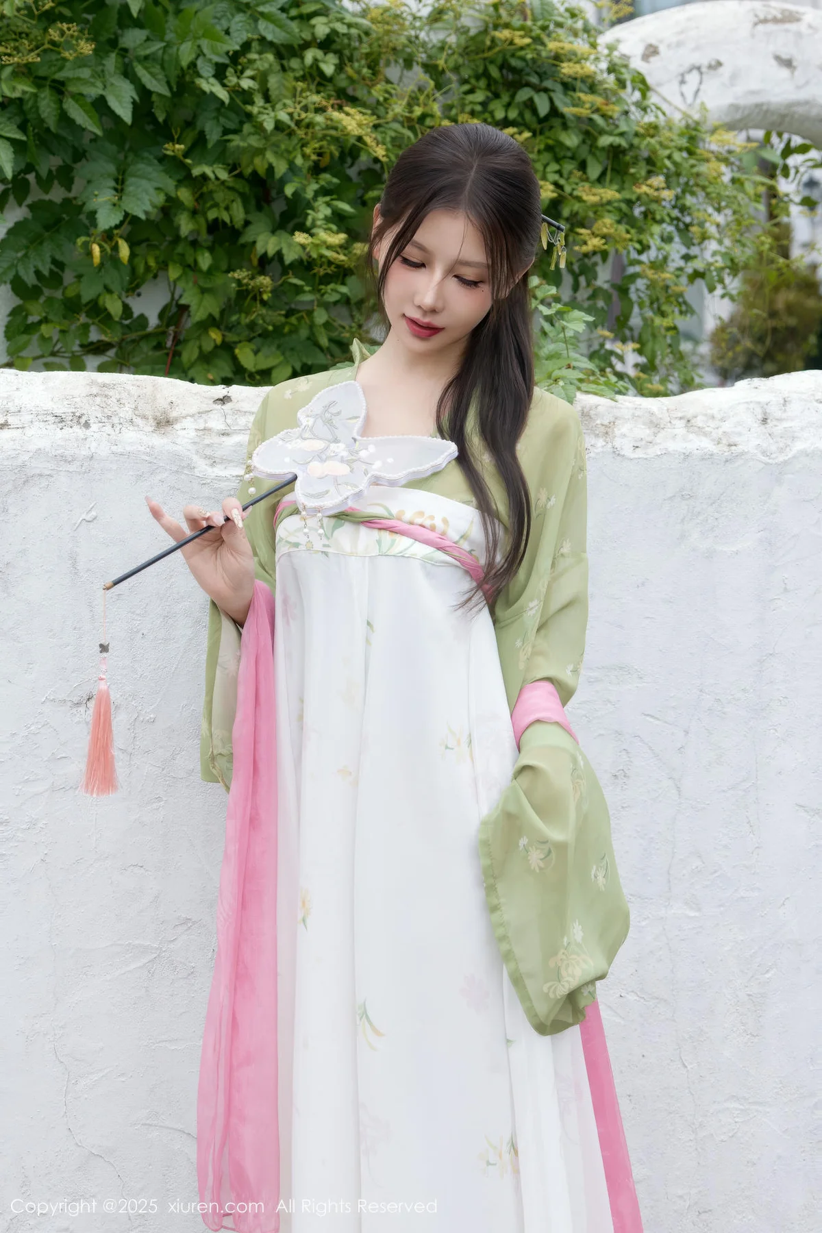 XiuRen 秀人 No.10834 尹甜甜sunny 中秋主题拍摄汉服装扮 - 3