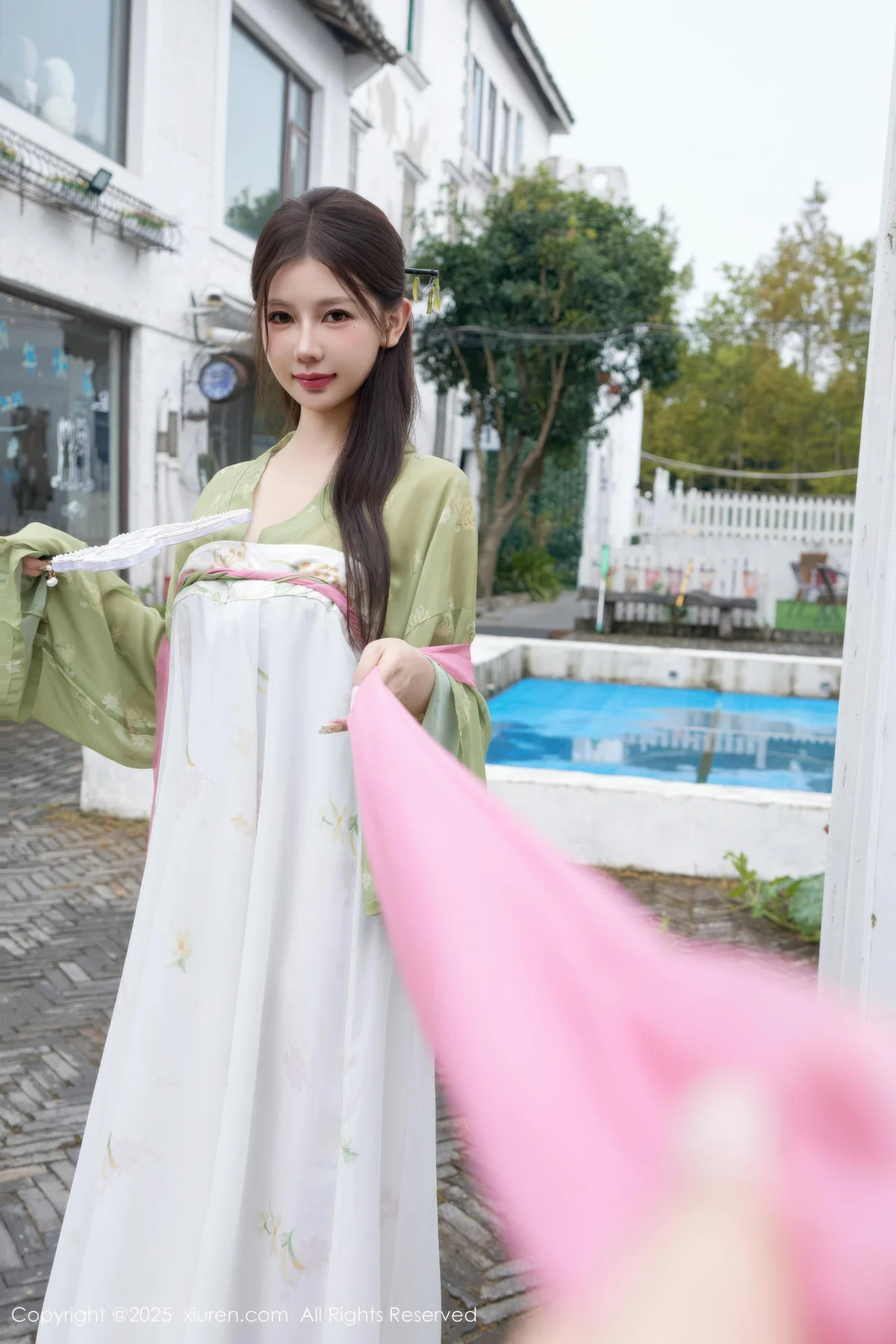 XiuRen 秀人 No.10834 尹甜甜sunny 中秋主题拍摄汉服装扮 - 7