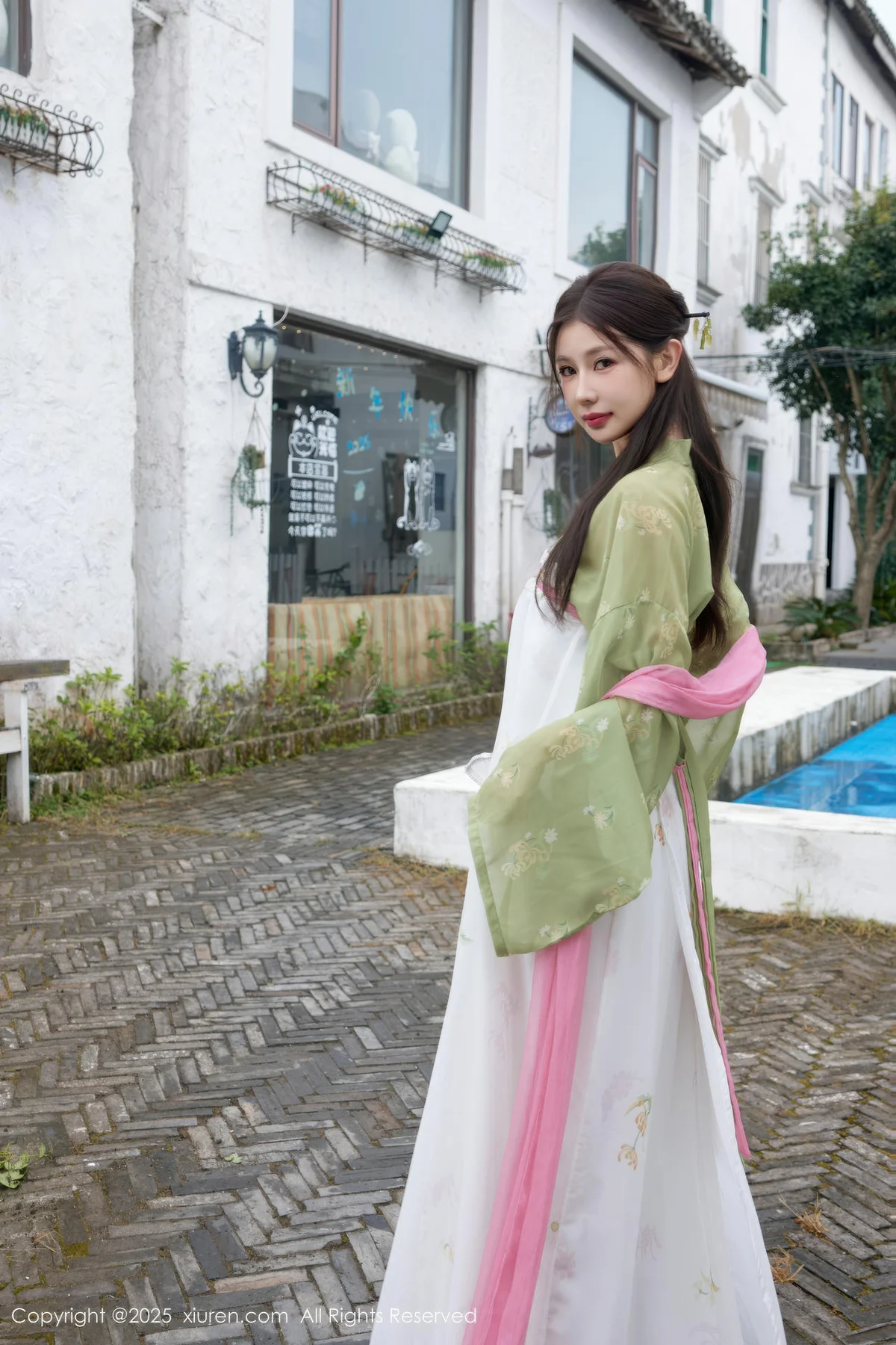 XiuRen 秀人 No.10834 尹甜甜sunny 中秋主题拍摄汉服装扮 - 9