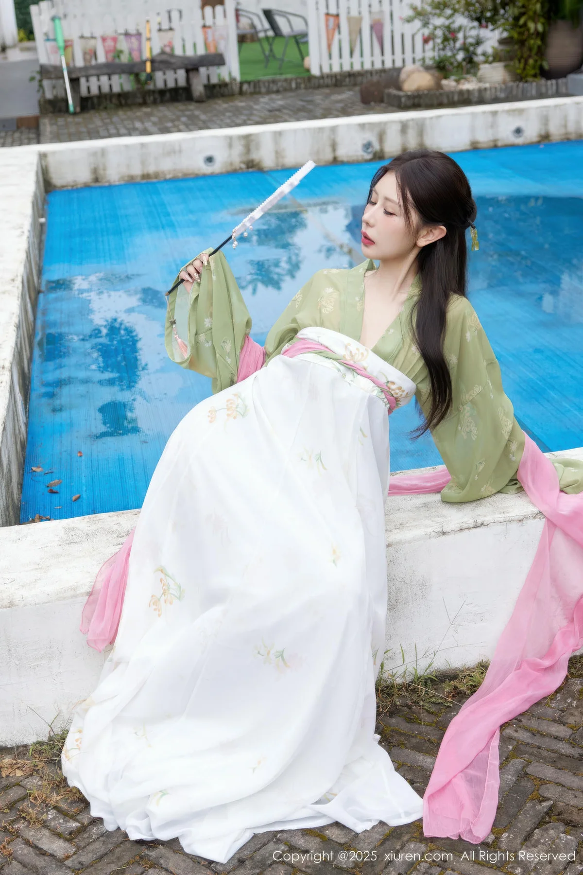 XiuRen 秀人 No.10834 尹甜甜sunny 中秋主题拍摄汉服装扮 - 3