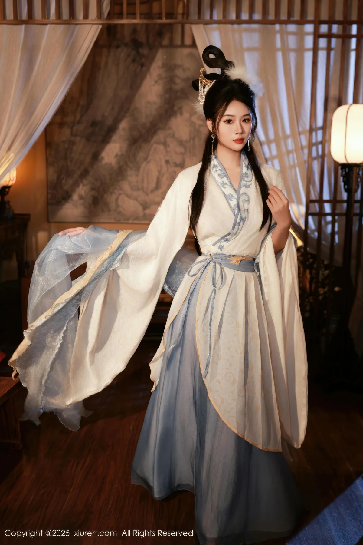 XiuRen 秀人 No.10835 南乔 中秋主题汉服装扮 - 2