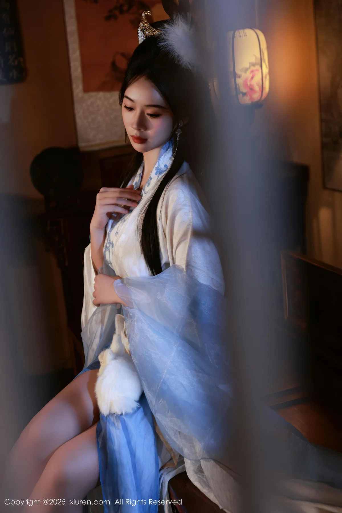 XiuRen 秀人 No.10835 南乔 中秋主题汉服装扮 - 10