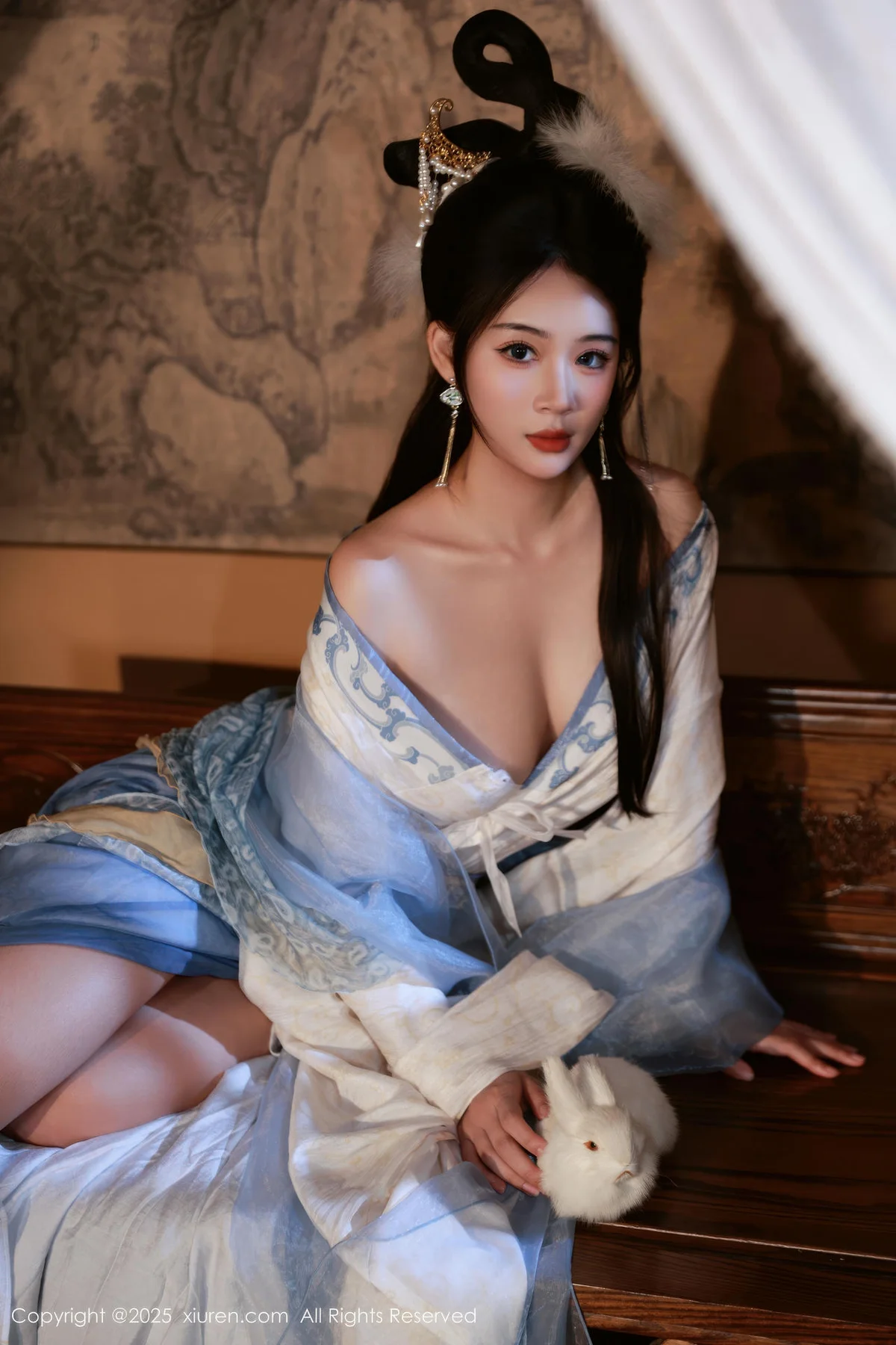 XiuRen 秀人 No.10835 南乔 中秋主题汉服装扮 - 4