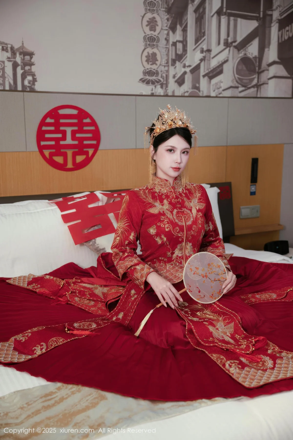 XiuRen 秀人 No.10865 小蛮妖 新娘喜服主题写真 - 1