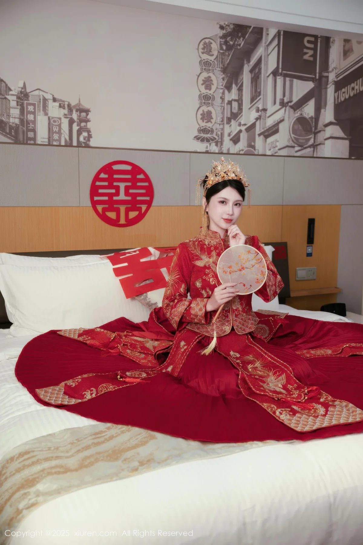 XiuRen 秀人 No.10865 小蛮妖 新娘喜服主题写真 - 2