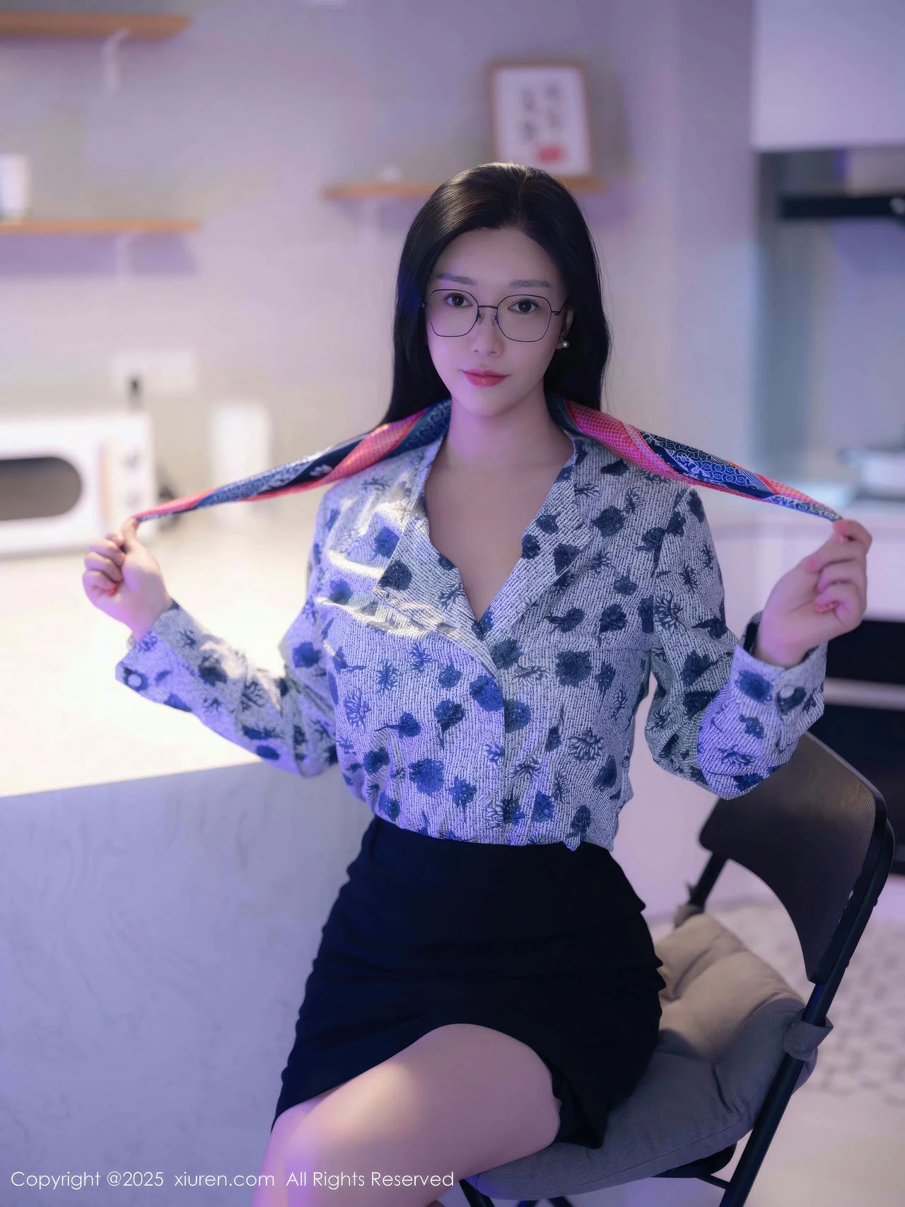 XiuRen 秀人 No.10866 软情空姐爆乳连体衣制服 - 1