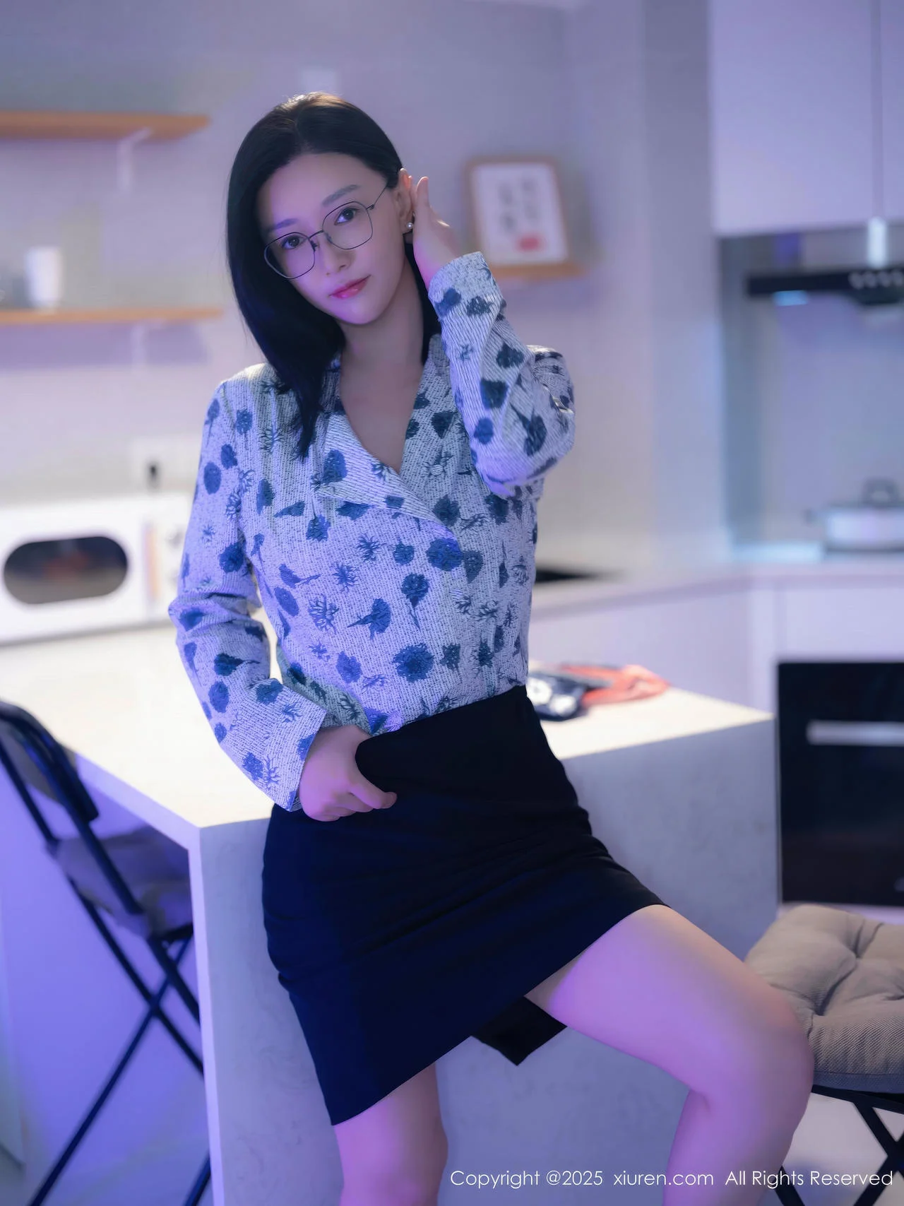 XiuRen 秀人 No.10866 软情空姐爆乳连体衣制服 - 10