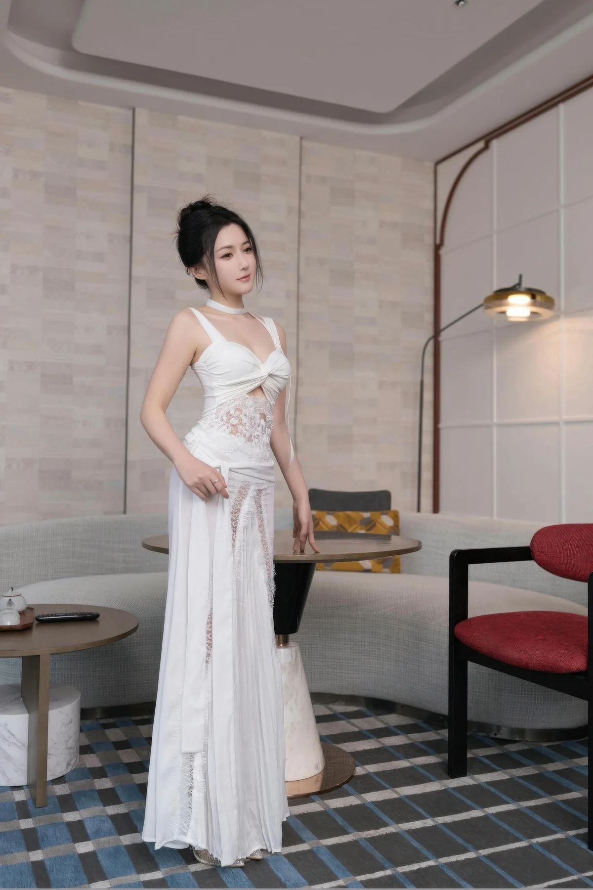 XiuRen 秀人 No.10911 鱼子酱Fish 长裙婀娜动人 - 3