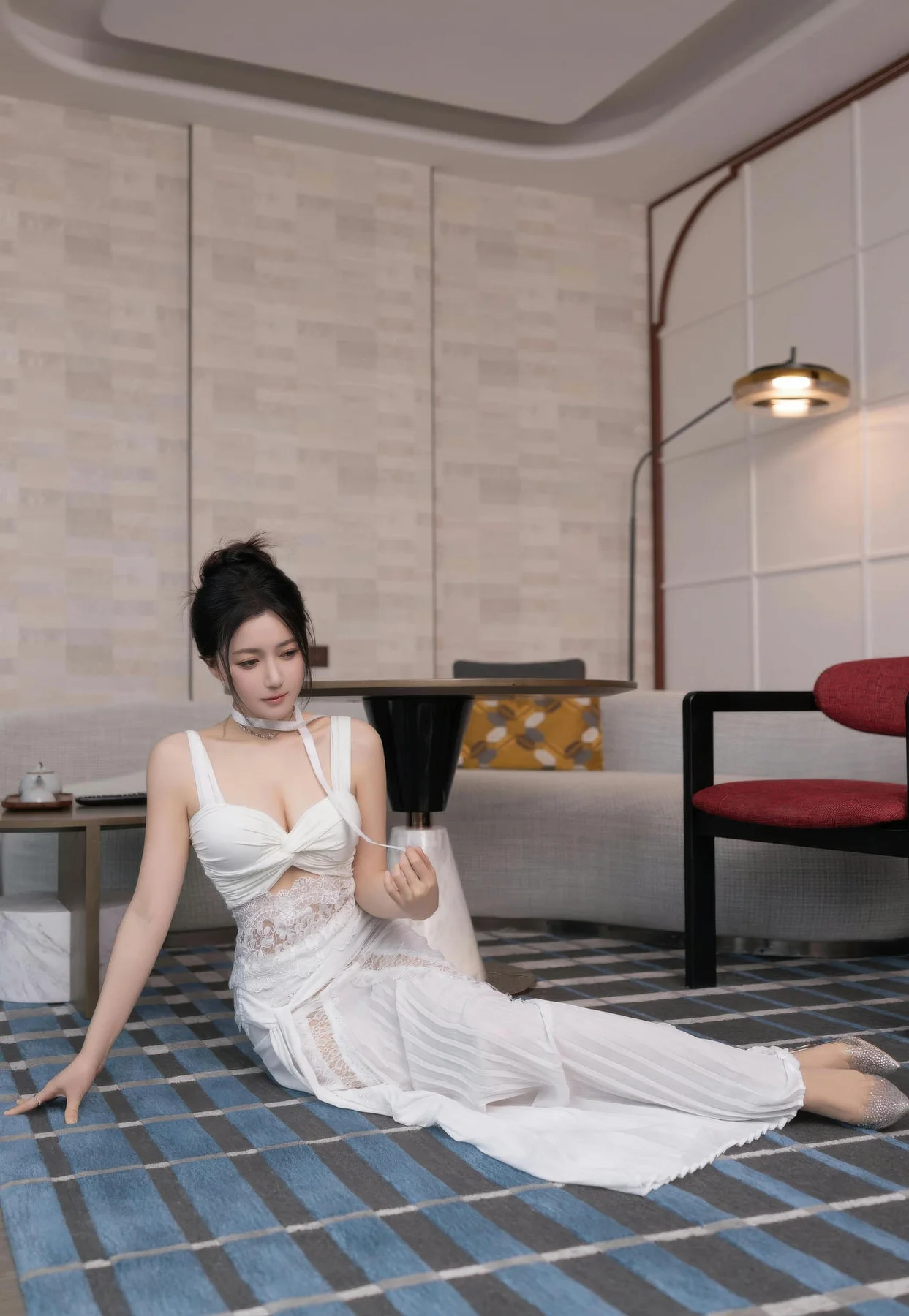 XiuRen 秀人 No.10911 鱼子酱Fish 长裙婀娜动人 - 8