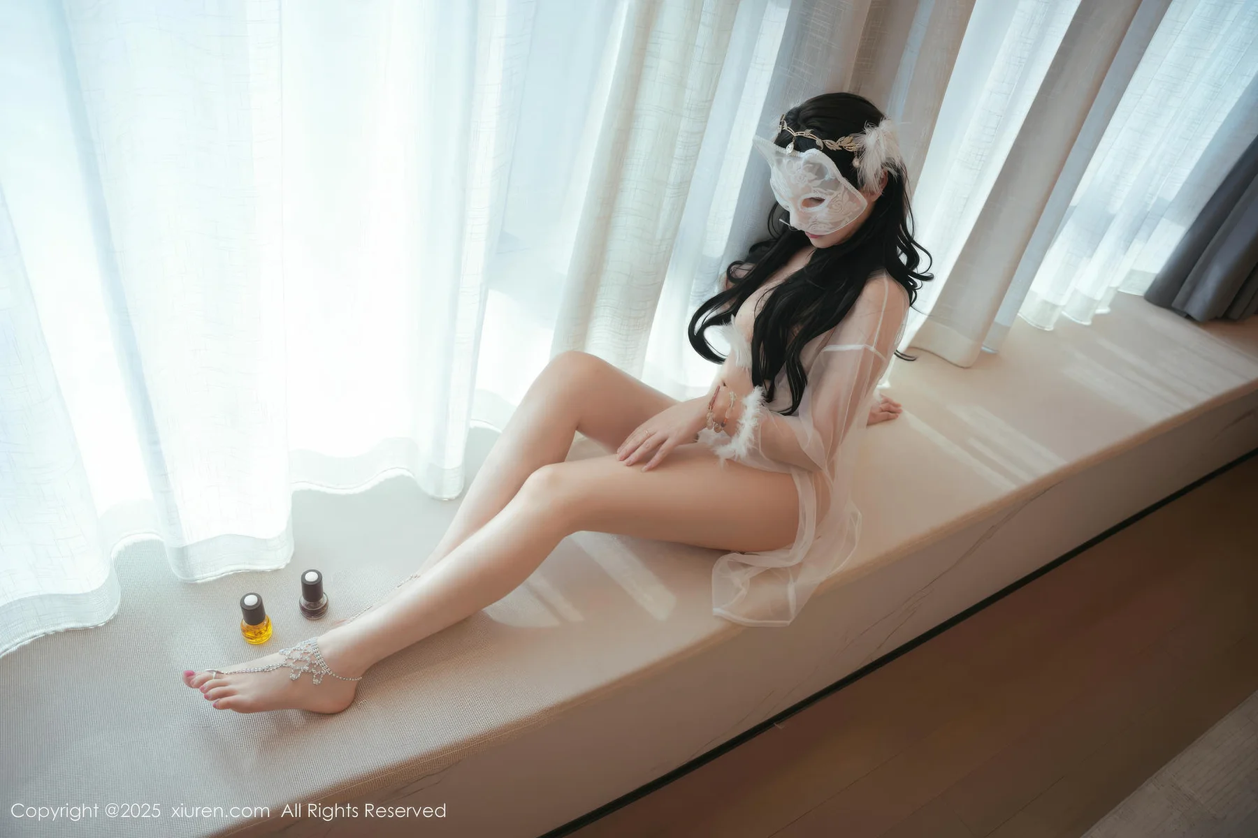 XiuRen 秀人 No.10923 软情 透视白色薄纱妩媚欲滴 - 10