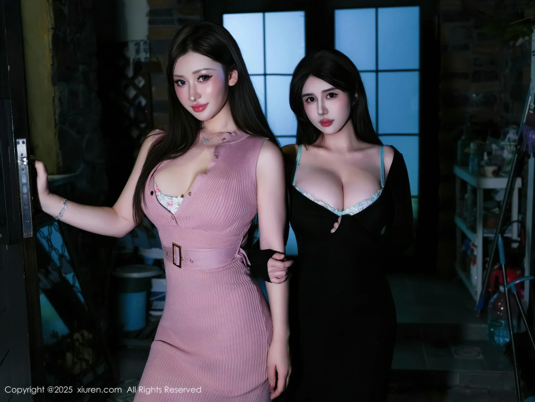 XiuRen 秀人 No.10933 蕾蕾醒了没 两位大美女参与拍摄 - 6