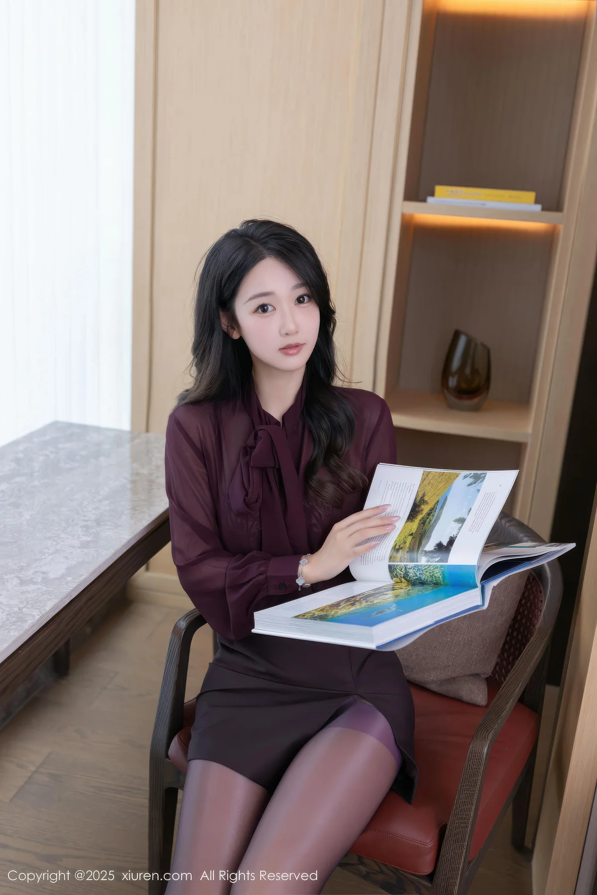 XiuRen 秀人 No.10941 唐安琪 性感紫色丝袜 - 8