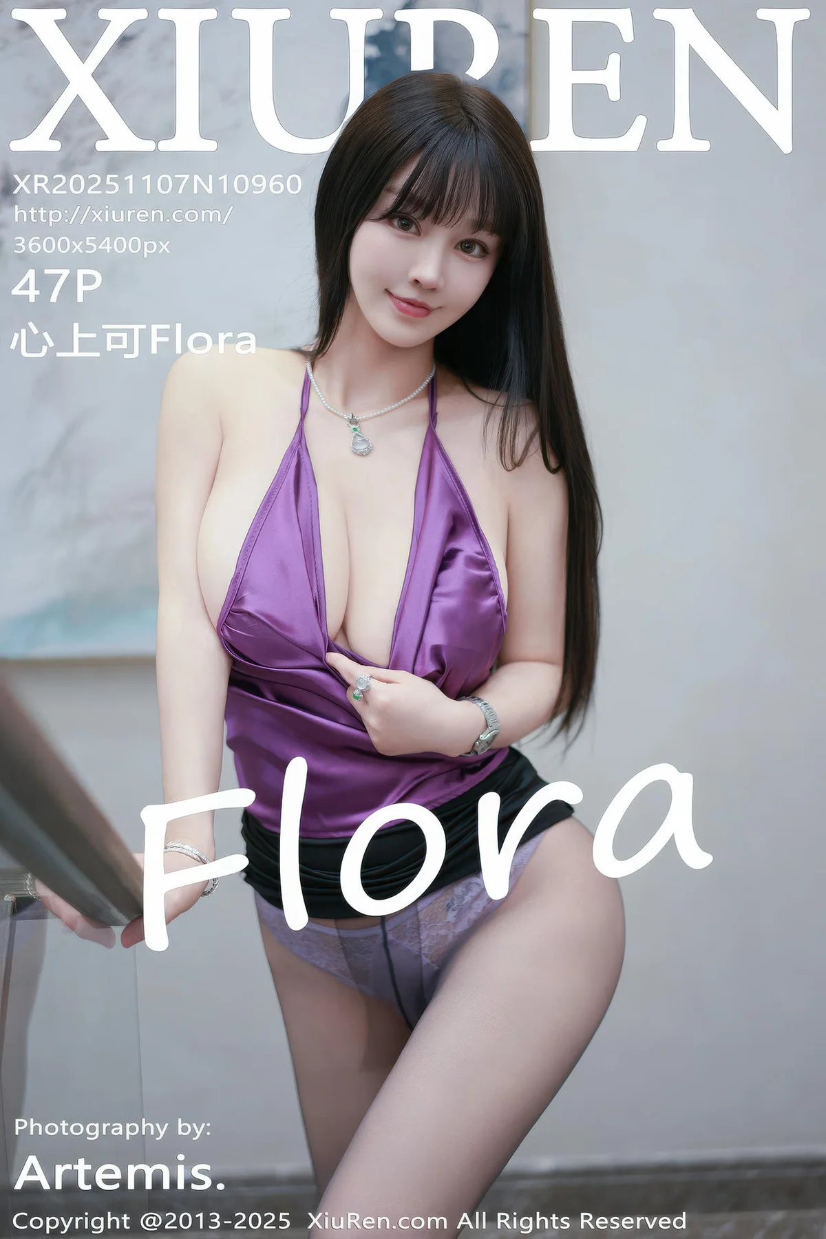 XiuRen 秀人 No.10960 心上可Flora 娇柔丰满巨乳美女 - 8