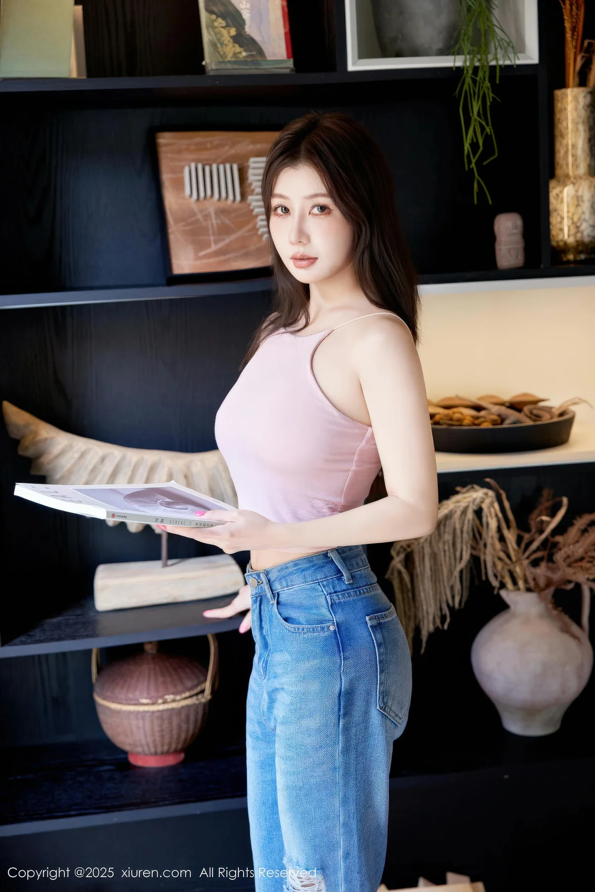 XiuRen 秀人 No.10983 尹甜甜sunny 洁白肤色粉色常服 - 3