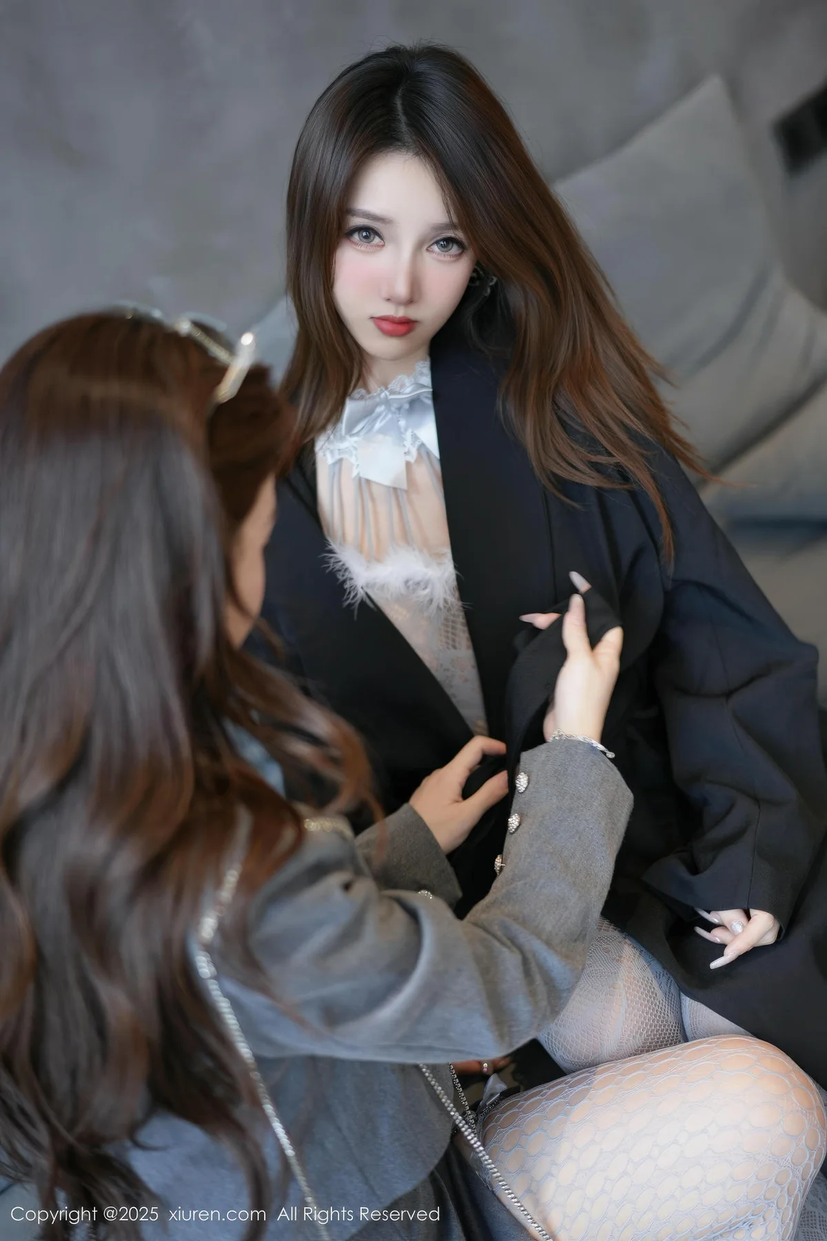 XiuRen 秀人 No.10987 Twins桃桃和Twins天天 两位大美女双人模特合集 - 10