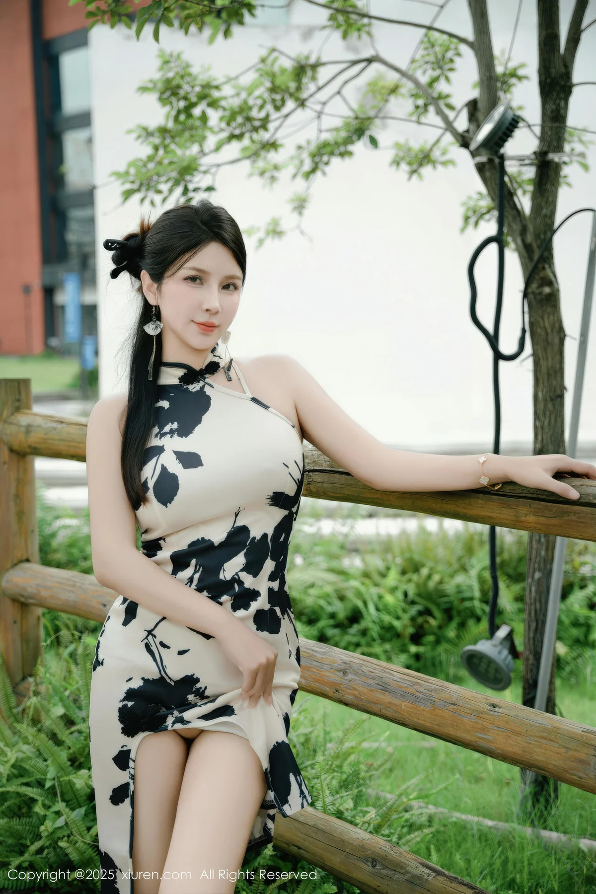 XiuRen 秀人 No.10989 小蛮妖Yummy 白色旗袍性感诱人 - 3