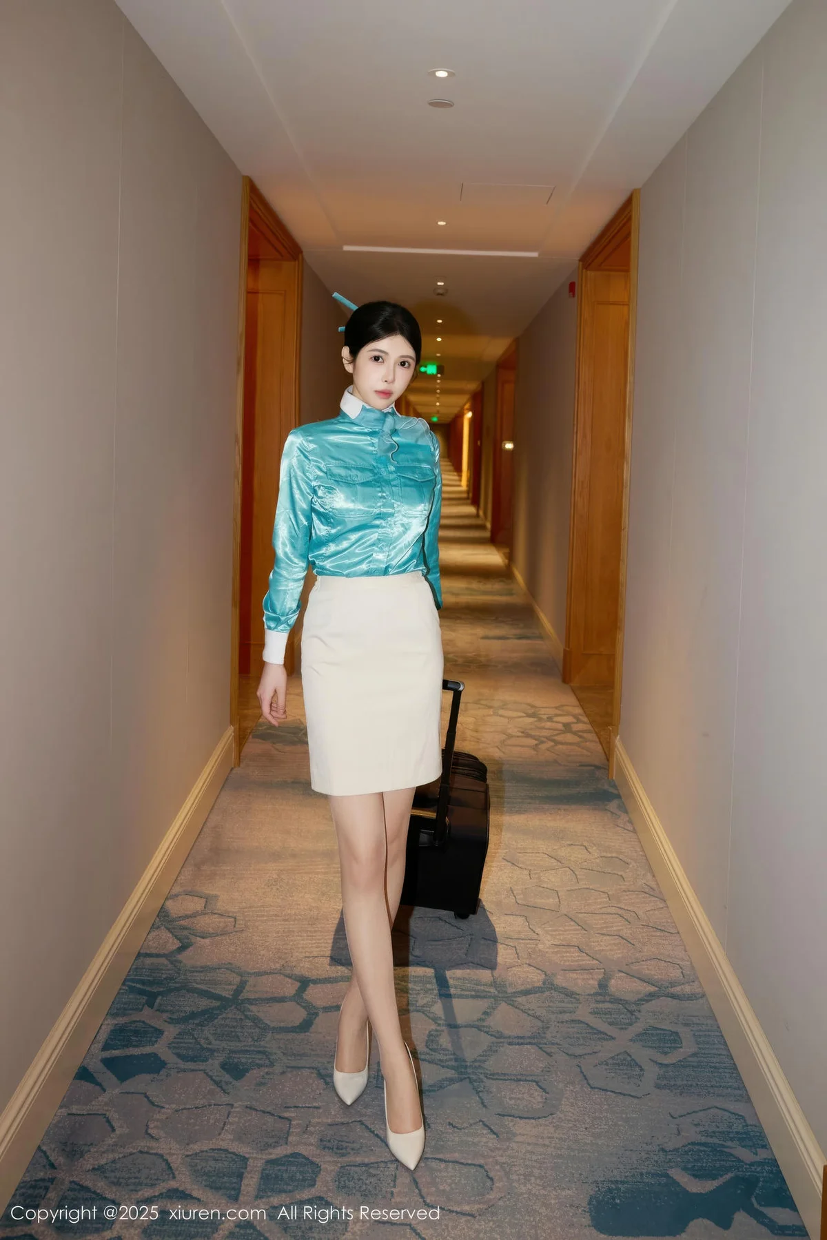 XiuRen 秀人 No.10998 方蕾蕾 空姐制服诱惑 - 7