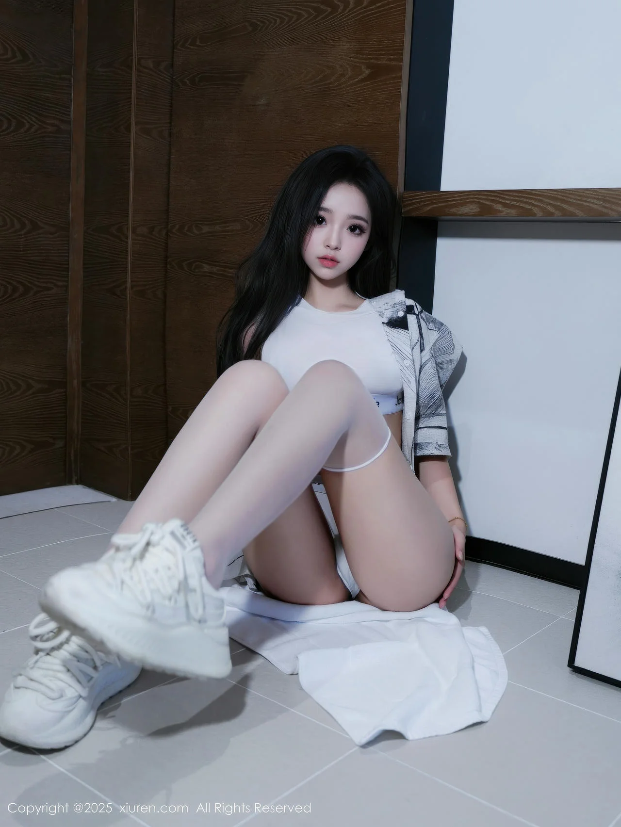 XiuRen 秀人 No.11011 虞姬无悔 白色运动服少女 - 3