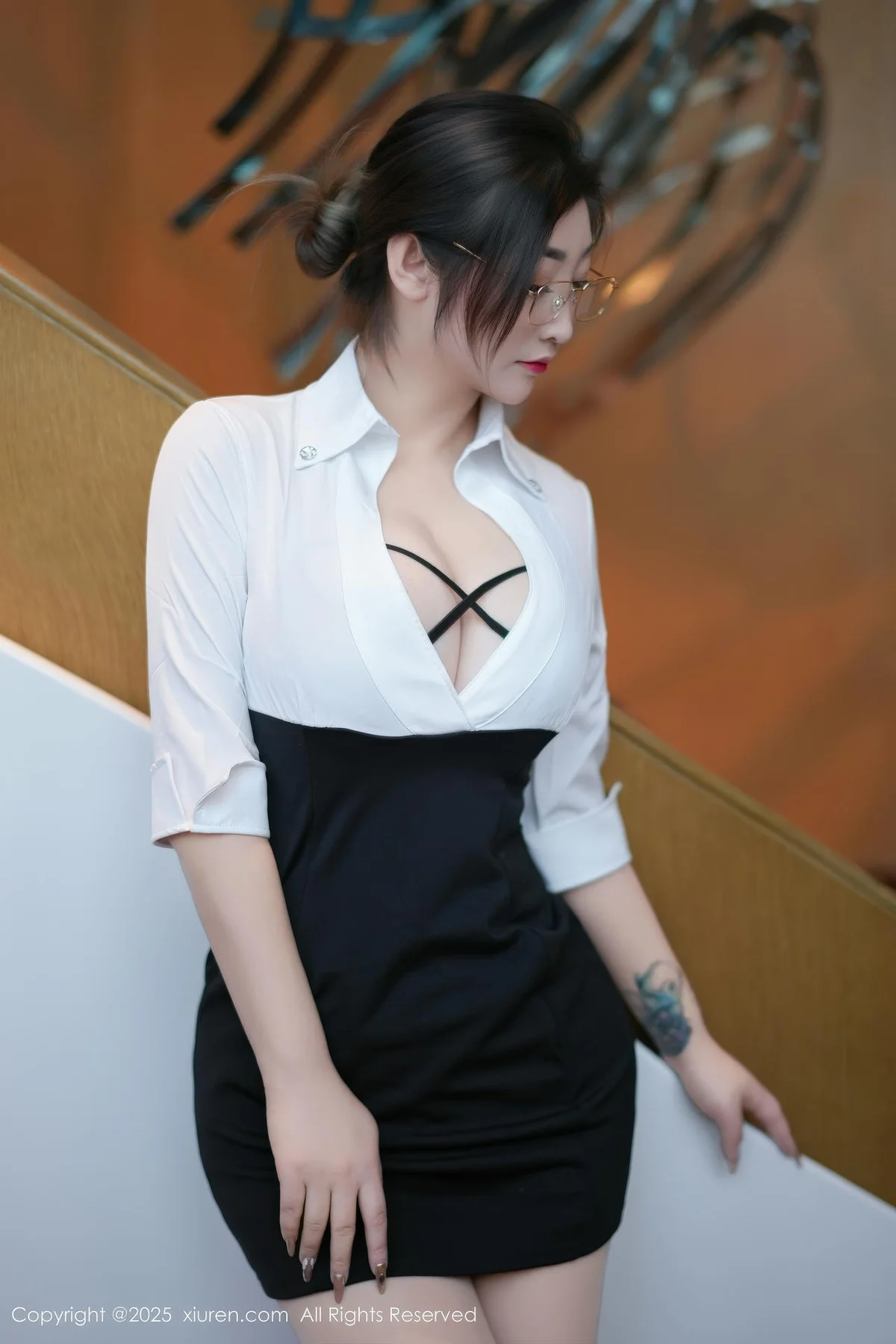 XiuRen 秀人 No.11045 妲己Toxic 短裙诱人肉色丝袜 - 9