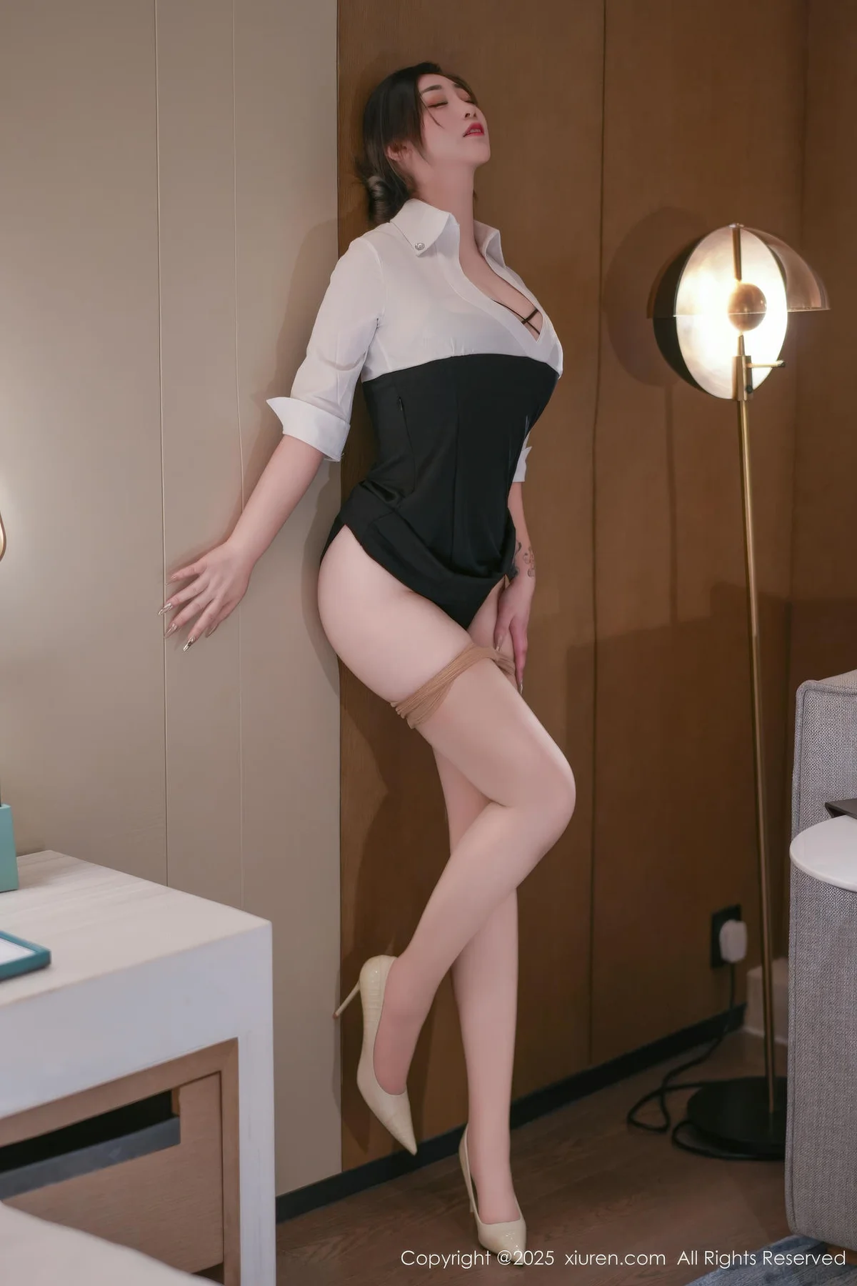XiuRen 秀人 No.11045 妲己Toxic 短裙诱人肉色丝袜 - 6
