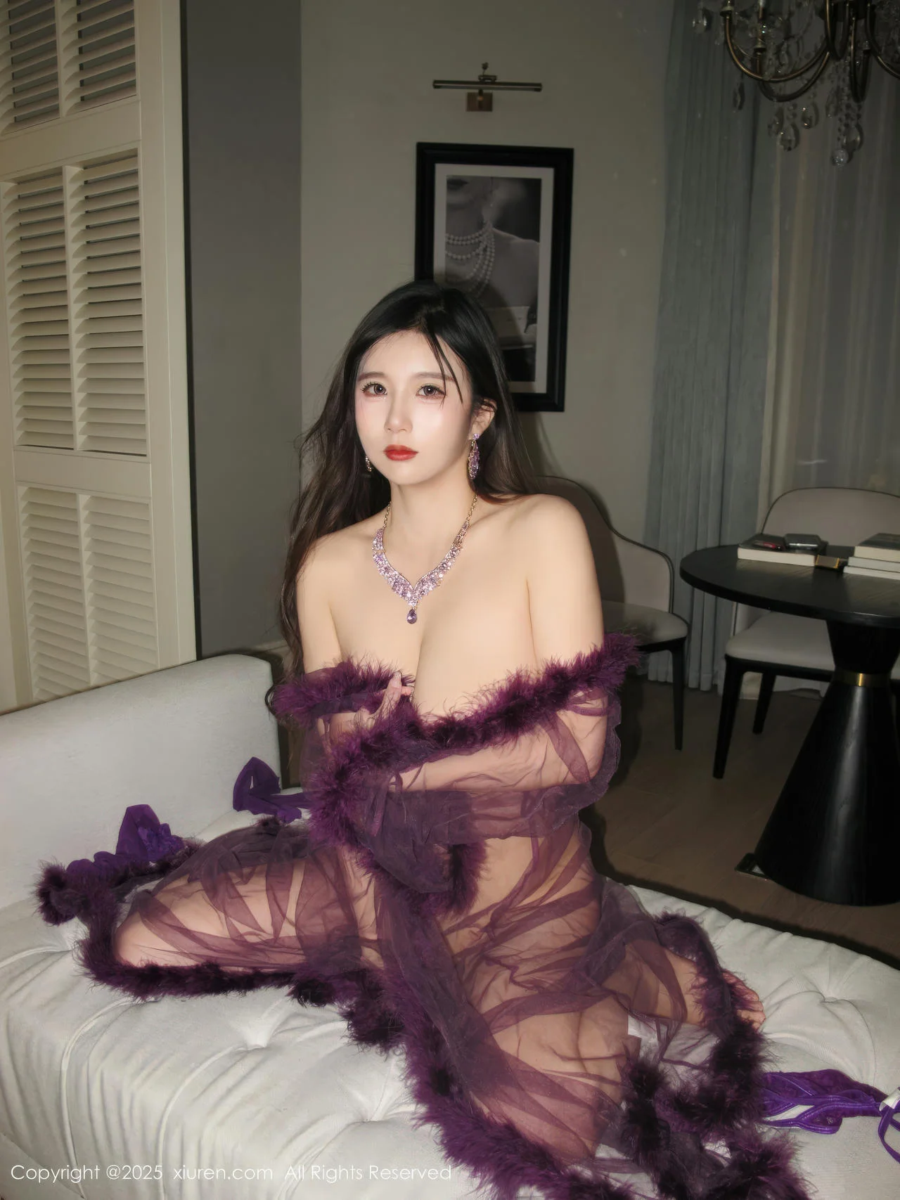 XiuRen 秀人 No.11047 小肉肉咪 情趣内衣极致美腿 - 6