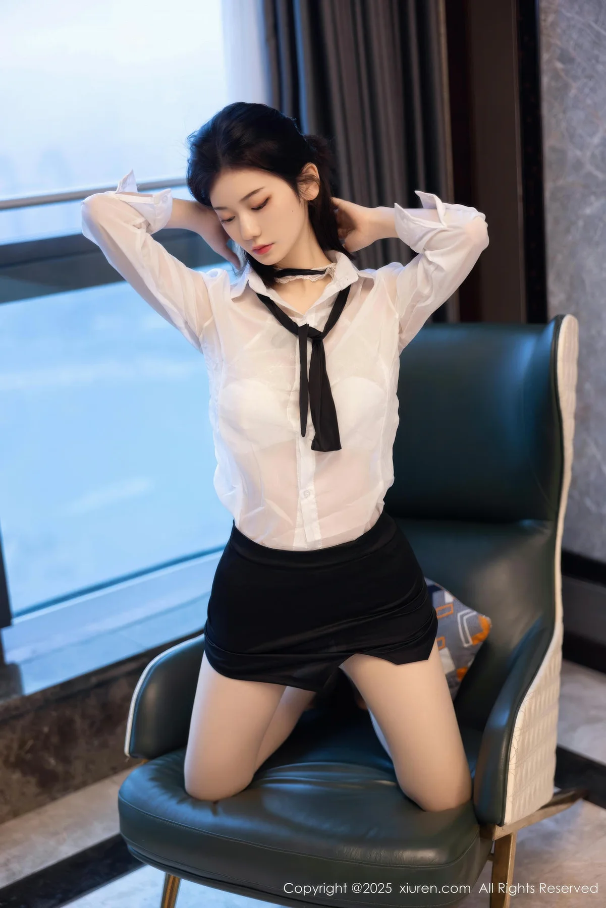 XiuRen 秀人 No.11077 凌七七 曼妙苗条身姿明艳动人 - 5