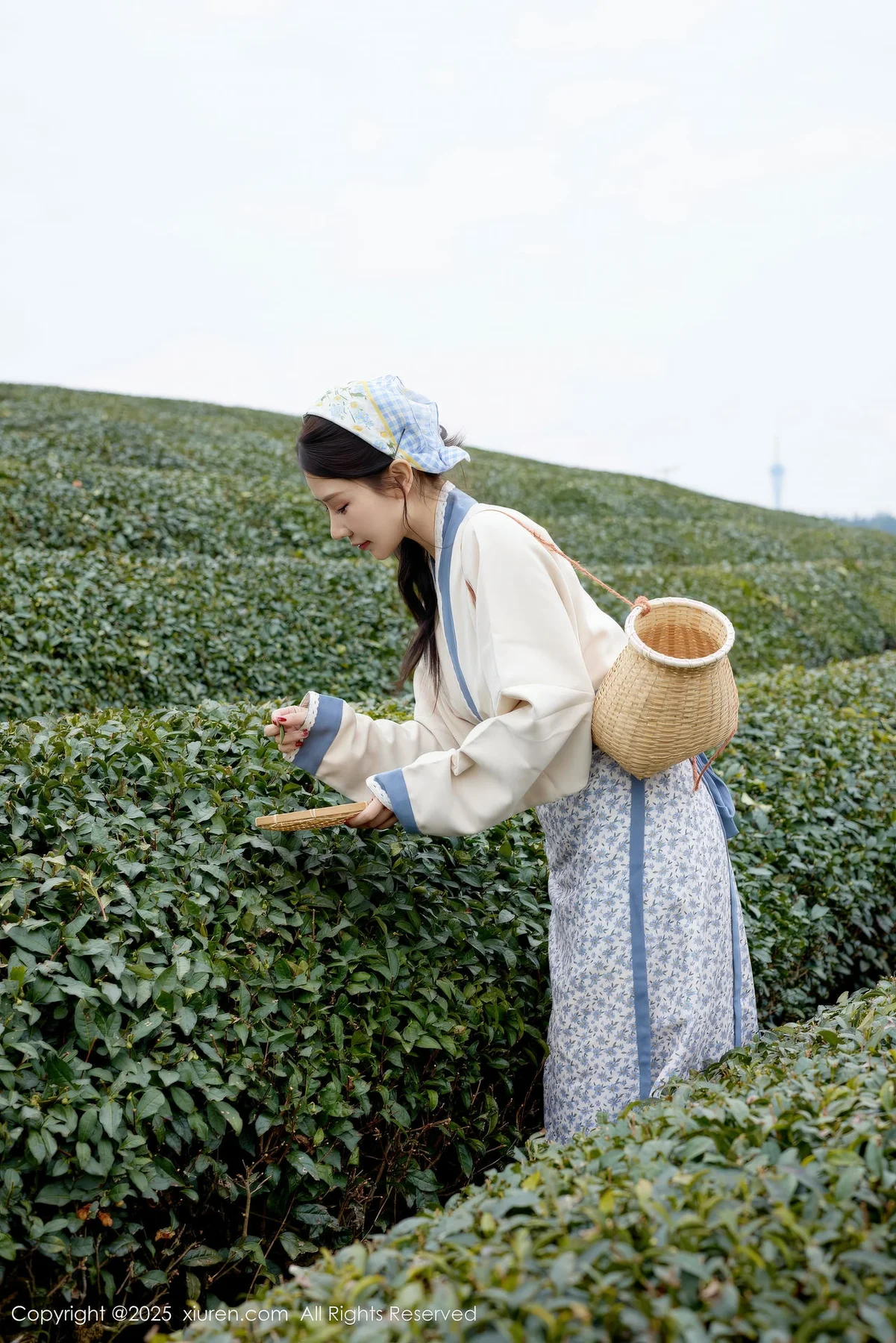 XiuRen 秀人 No.11098 尹甜甜 采茶姑娘装扮， - 2