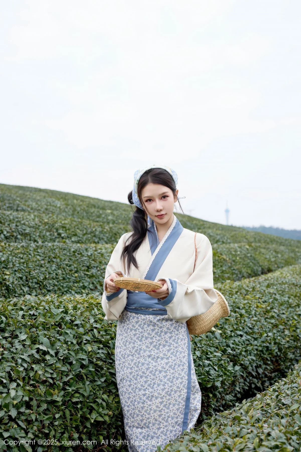 XiuRen 秀人 No.11098 尹甜甜 采茶姑娘装扮， - 3