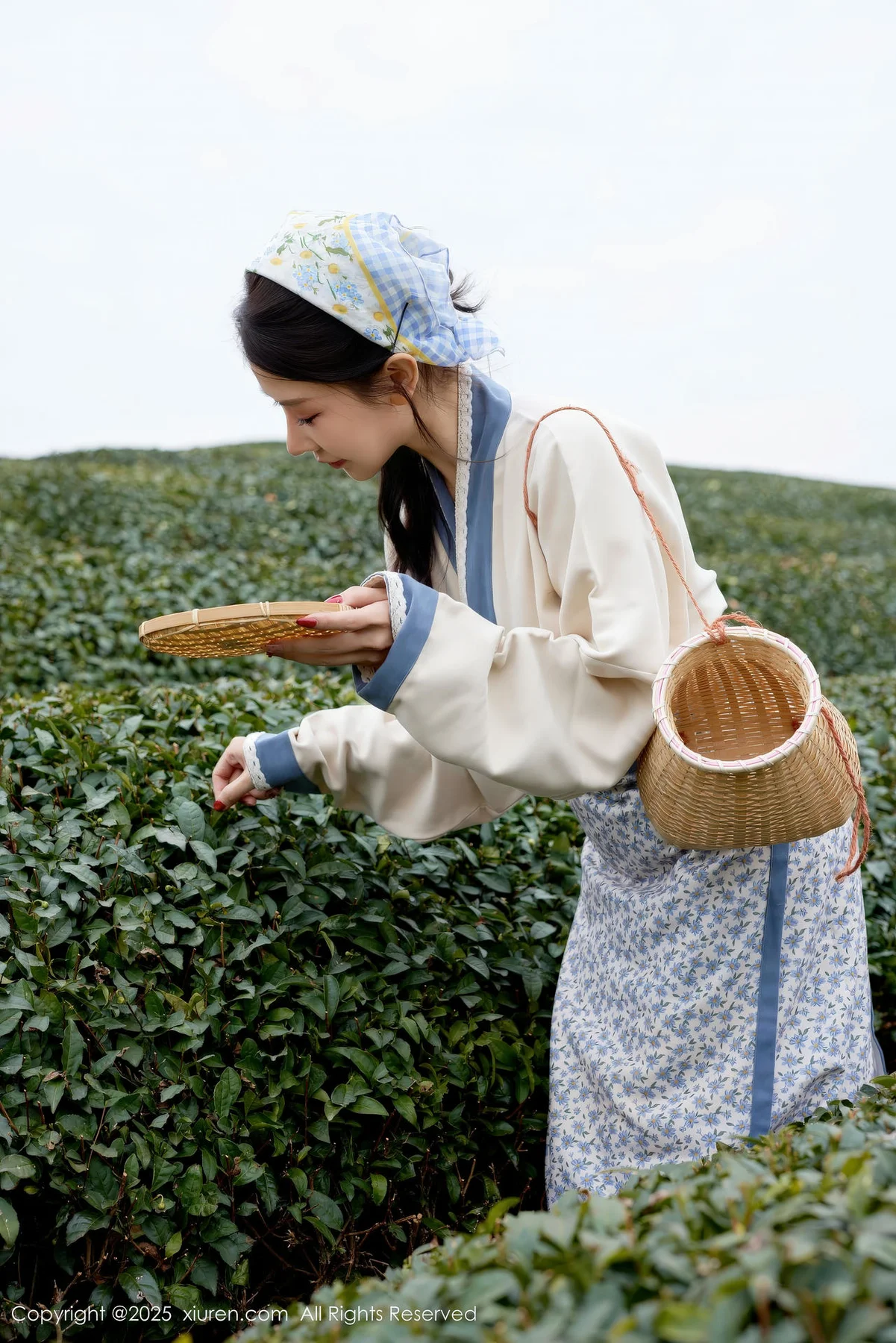 XiuRen 秀人 No.11098 尹甜甜 采茶姑娘装扮， - 5