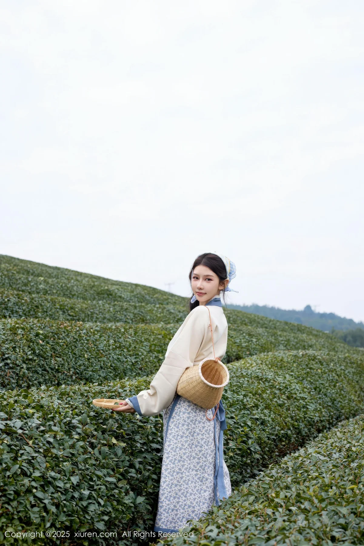 XiuRen 秀人 No.11098 尹甜甜 采茶姑娘装扮， - 7