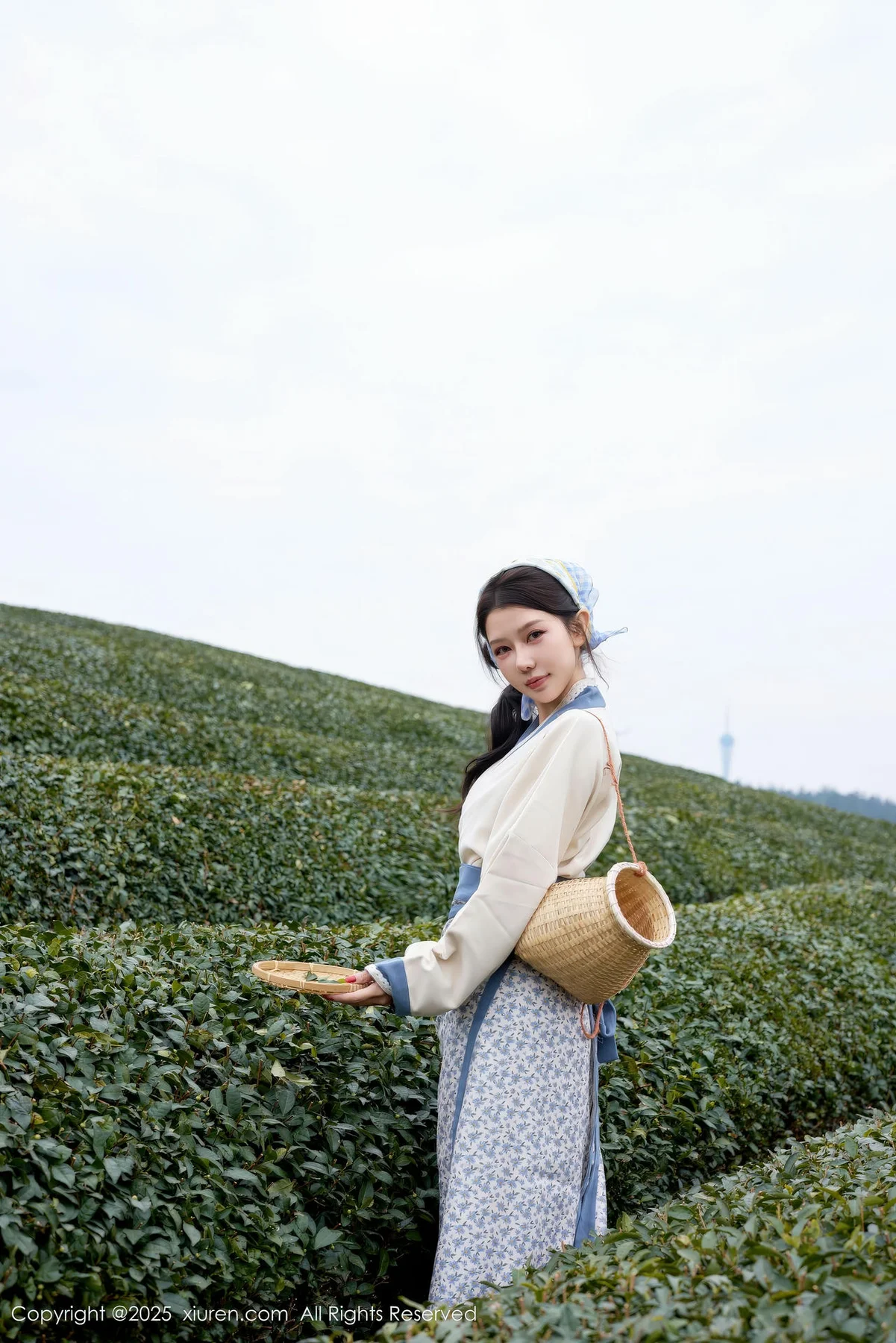 XiuRen 秀人 No.11098 尹甜甜 采茶姑娘装扮， - 8