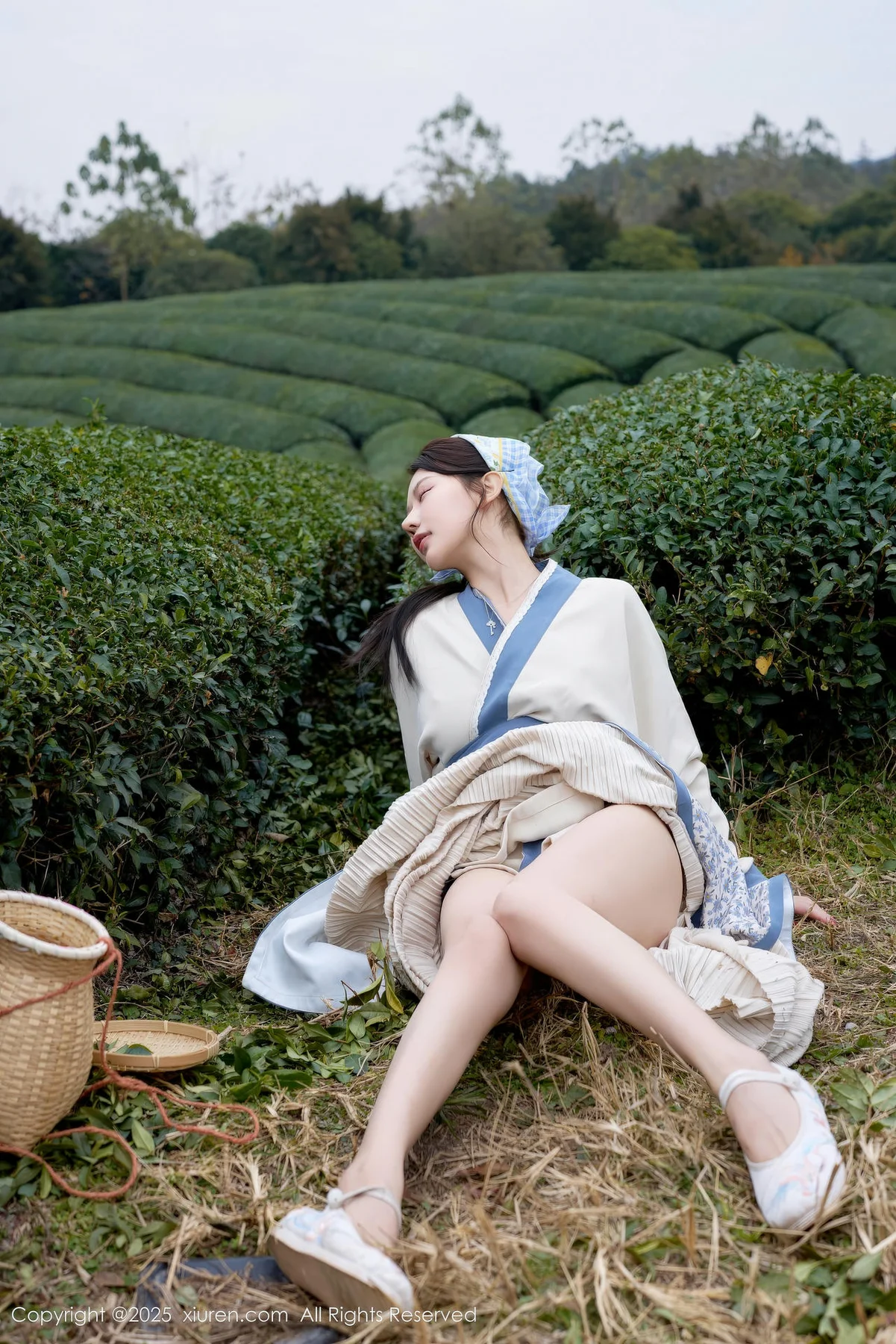 XiuRen 秀人 No.11098 尹甜甜 采茶姑娘装扮， - 4