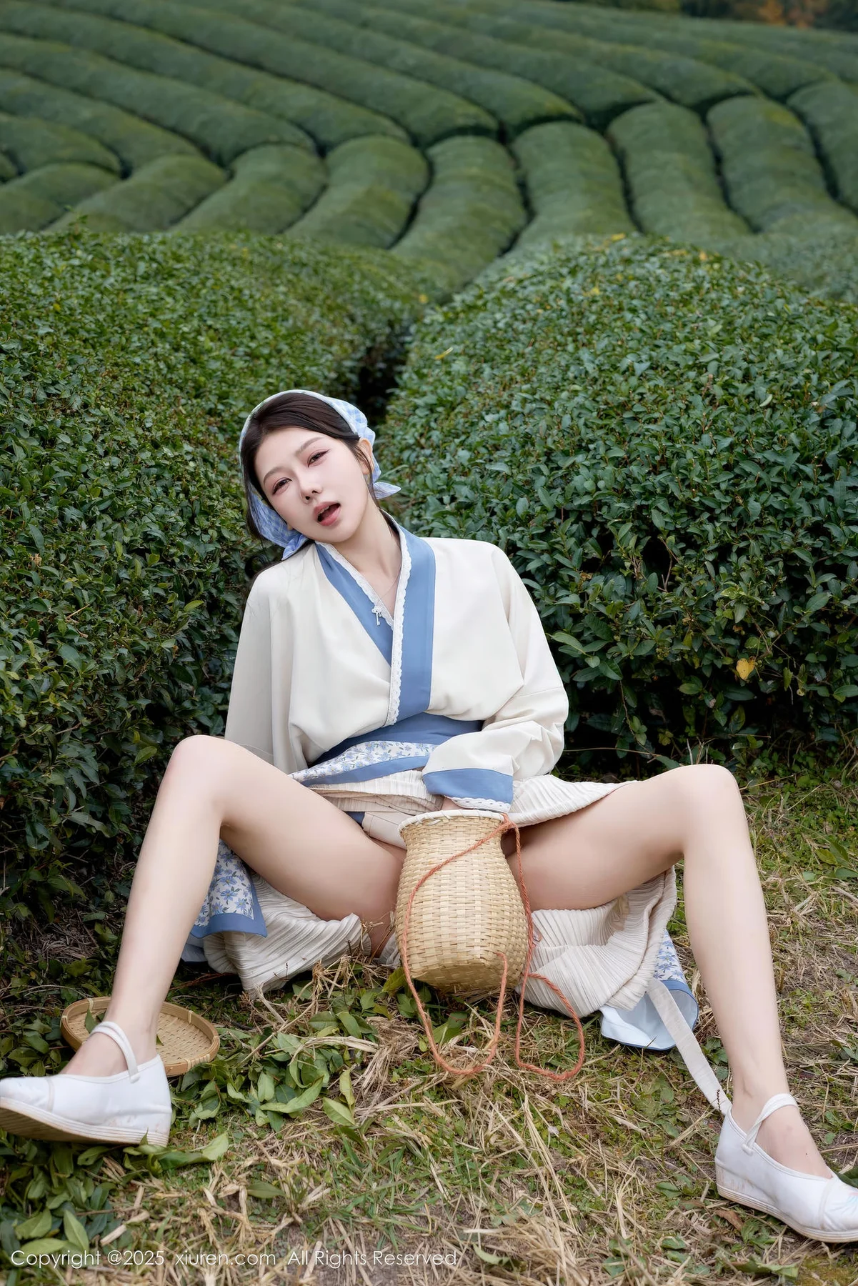 XiuRen 秀人 No.11098 尹甜甜 采茶姑娘装扮， - 9