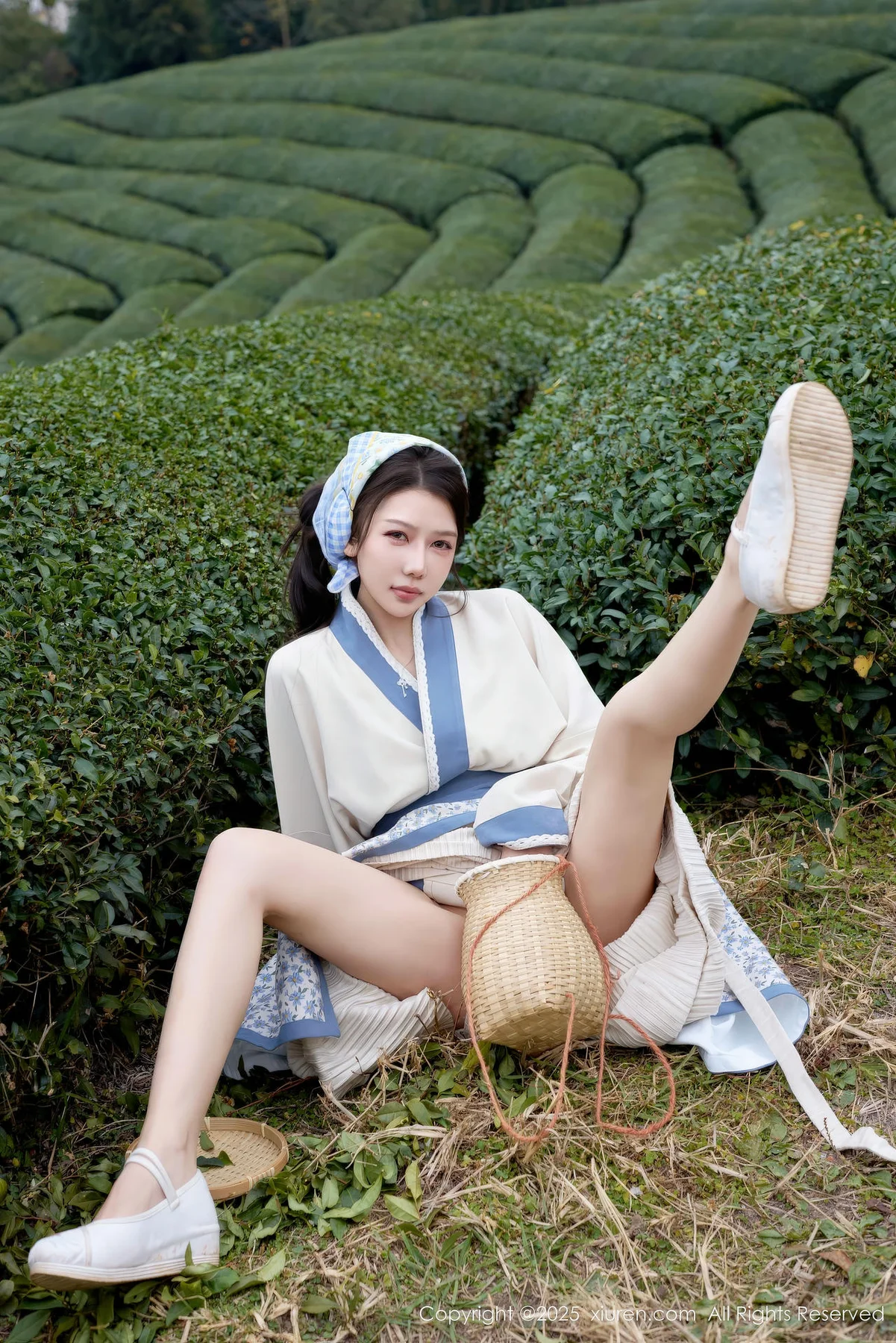 XiuRen 秀人 No.11098 尹甜甜 采茶姑娘装扮， - 10