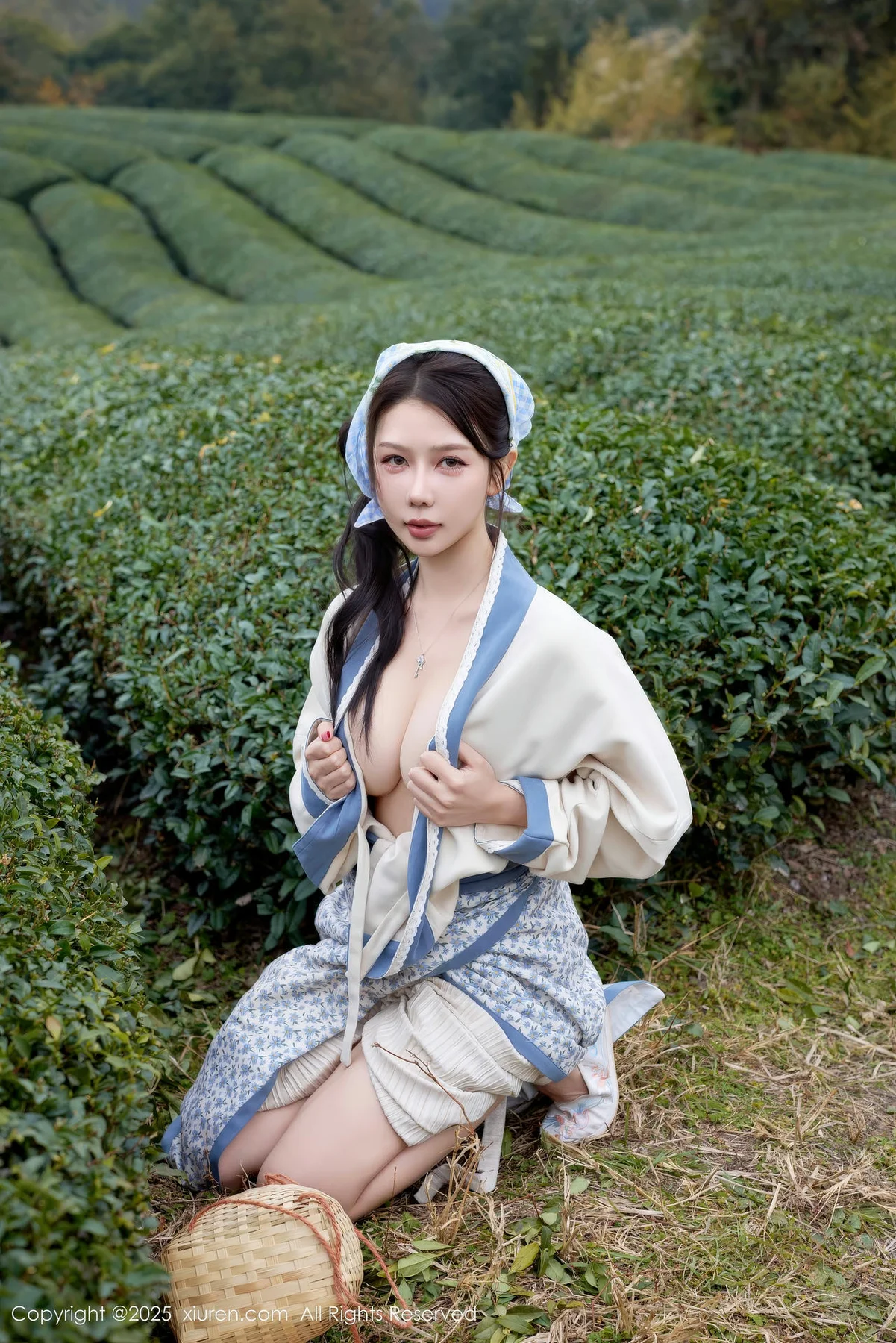 XiuRen 秀人 No.11098 尹甜甜 采茶姑娘装扮, - 6