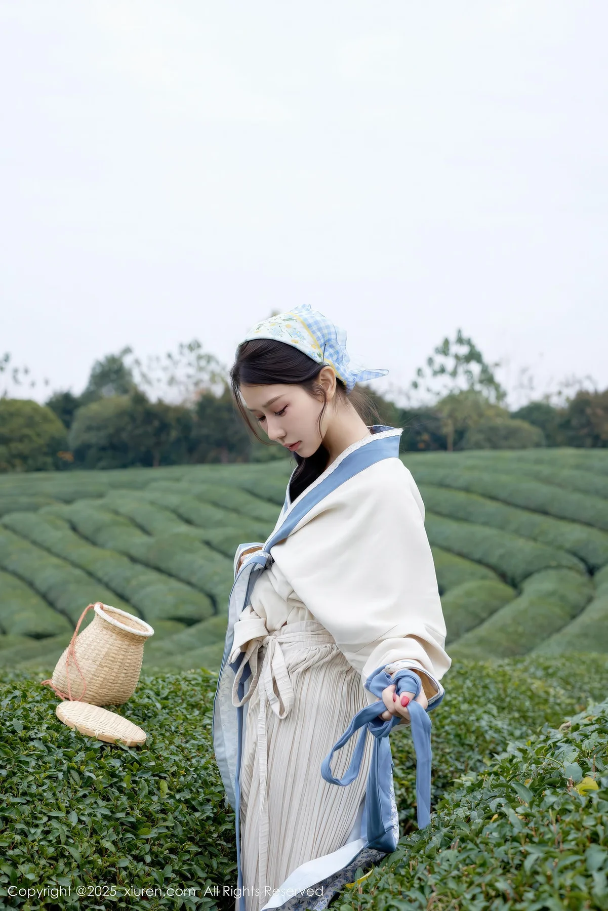 XiuRen 秀人 No.11098 尹甜甜 采茶姑娘装扮, - 3