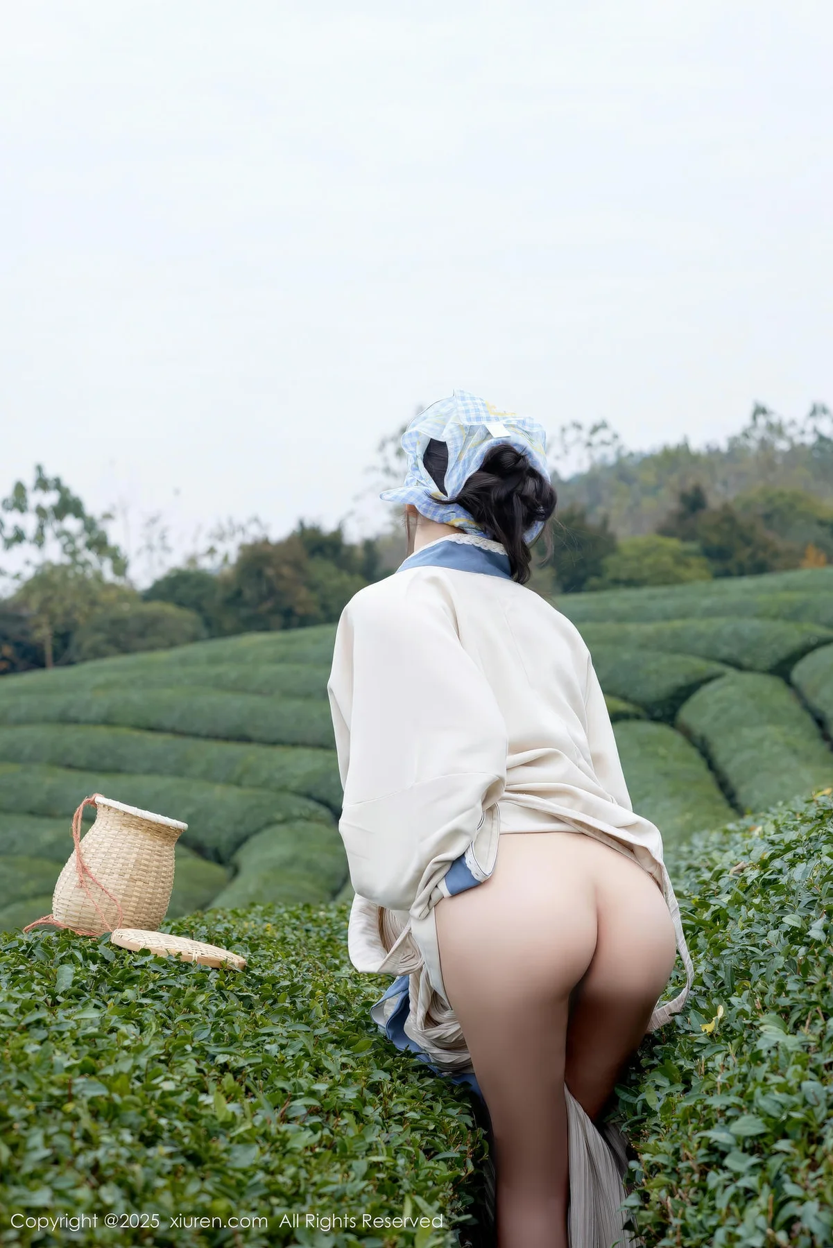 XiuRen 秀人 No.11098 尹甜甜 采茶姑娘装扮, - 1