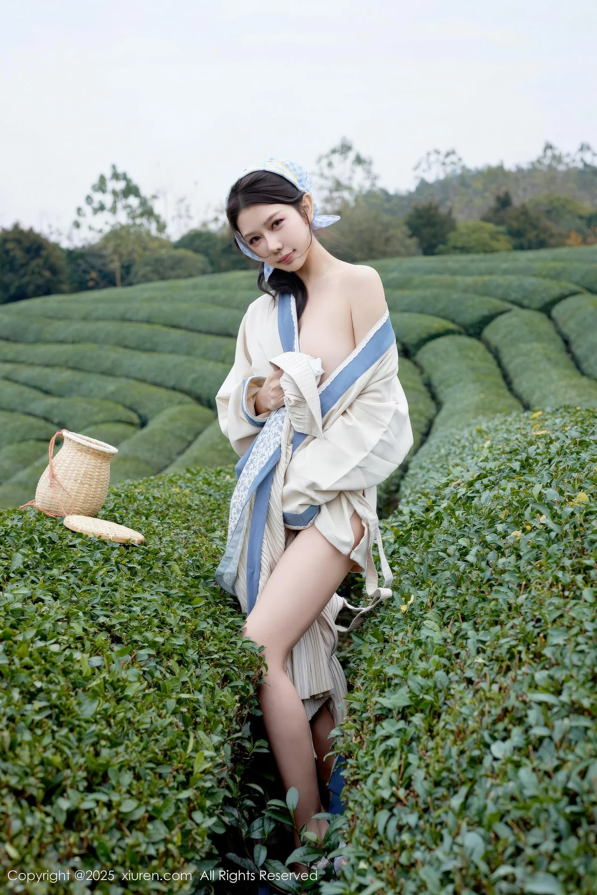 XiuRen 秀人 No.11098 尹甜甜 采茶姑娘装扮, - 3