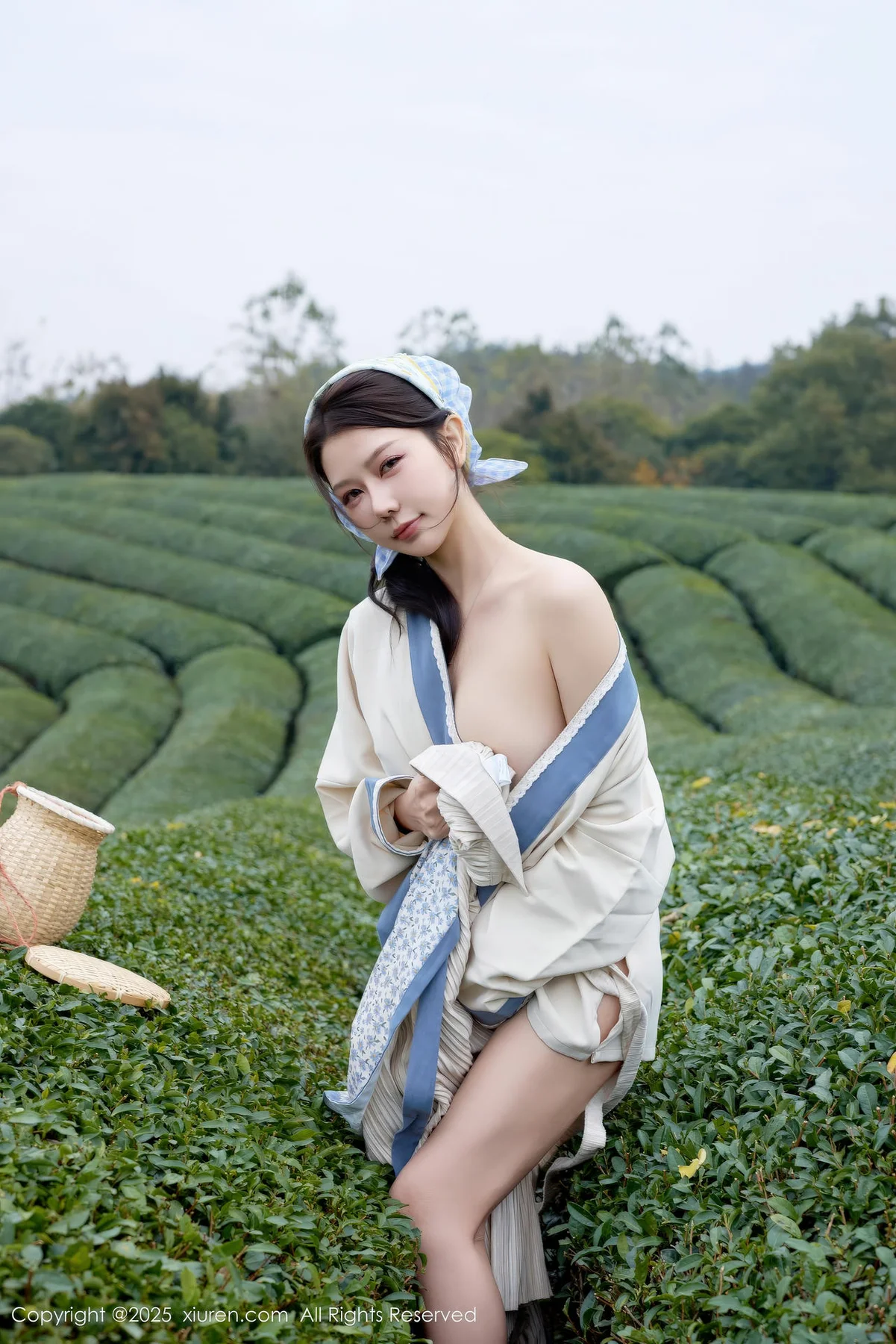 XiuRen 秀人 No.11098 尹甜甜 采茶姑娘装扮, - 4