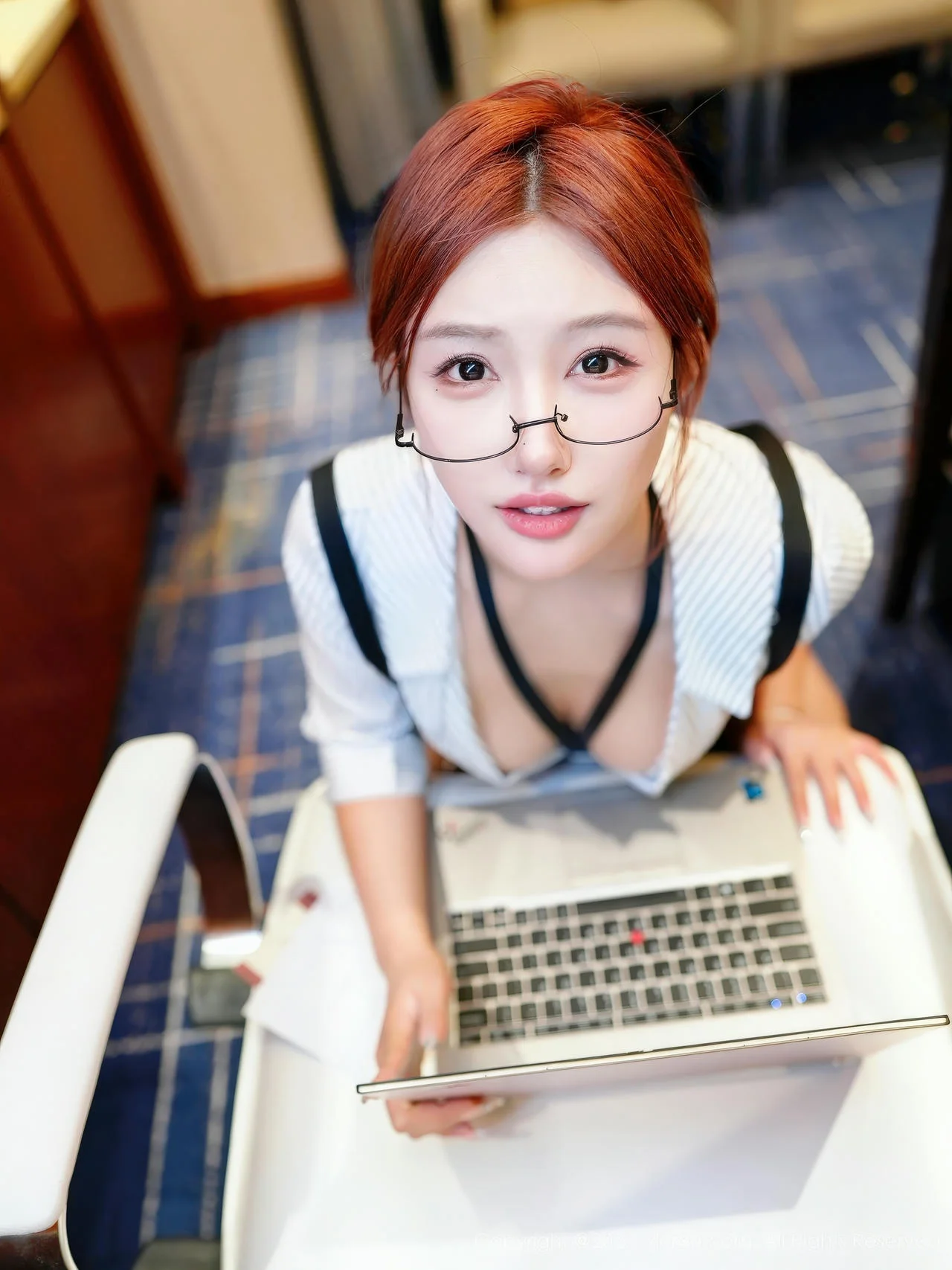 XiuRen 秀人 No.11104 金允希Yuki 性感OL服饰 - 1